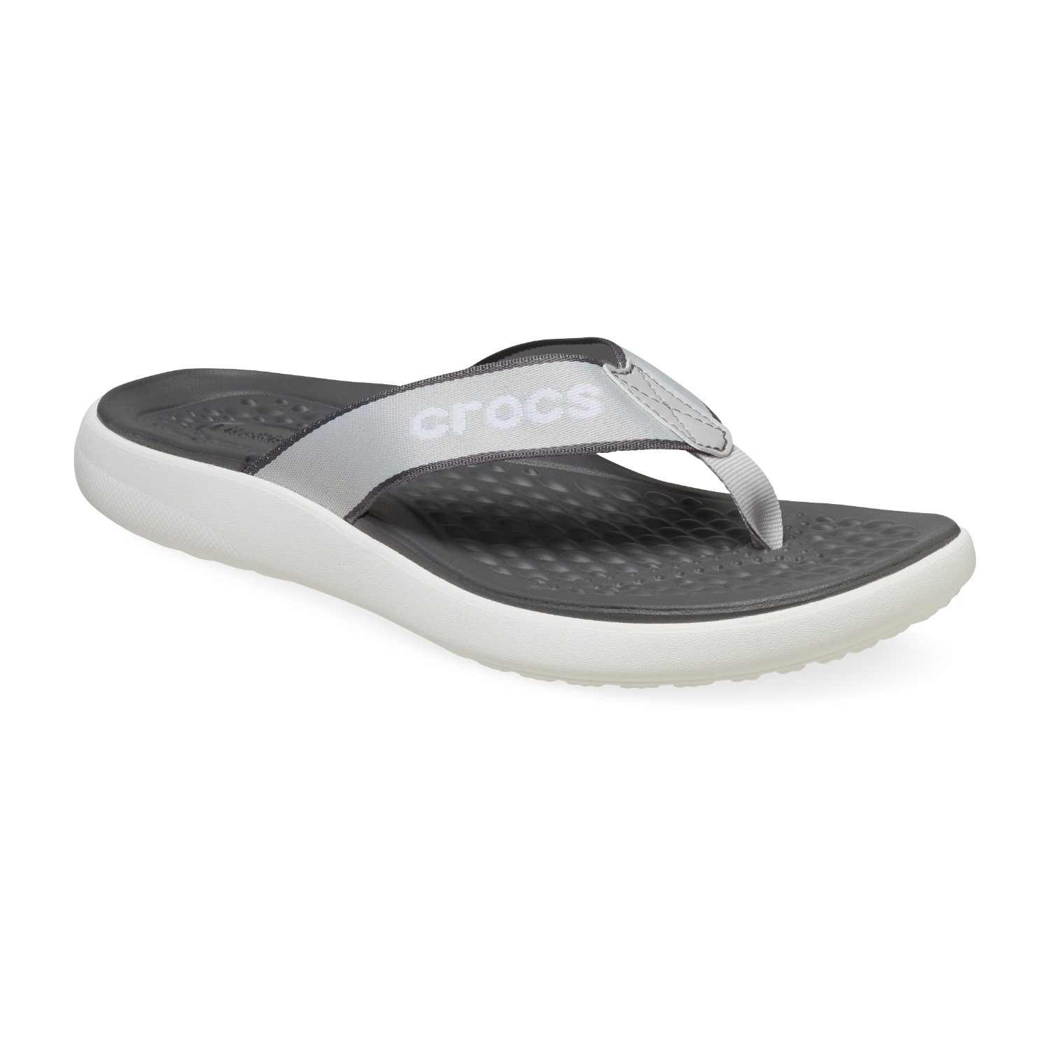Men LiteRide Comfort Flip Flops Slate Gray
