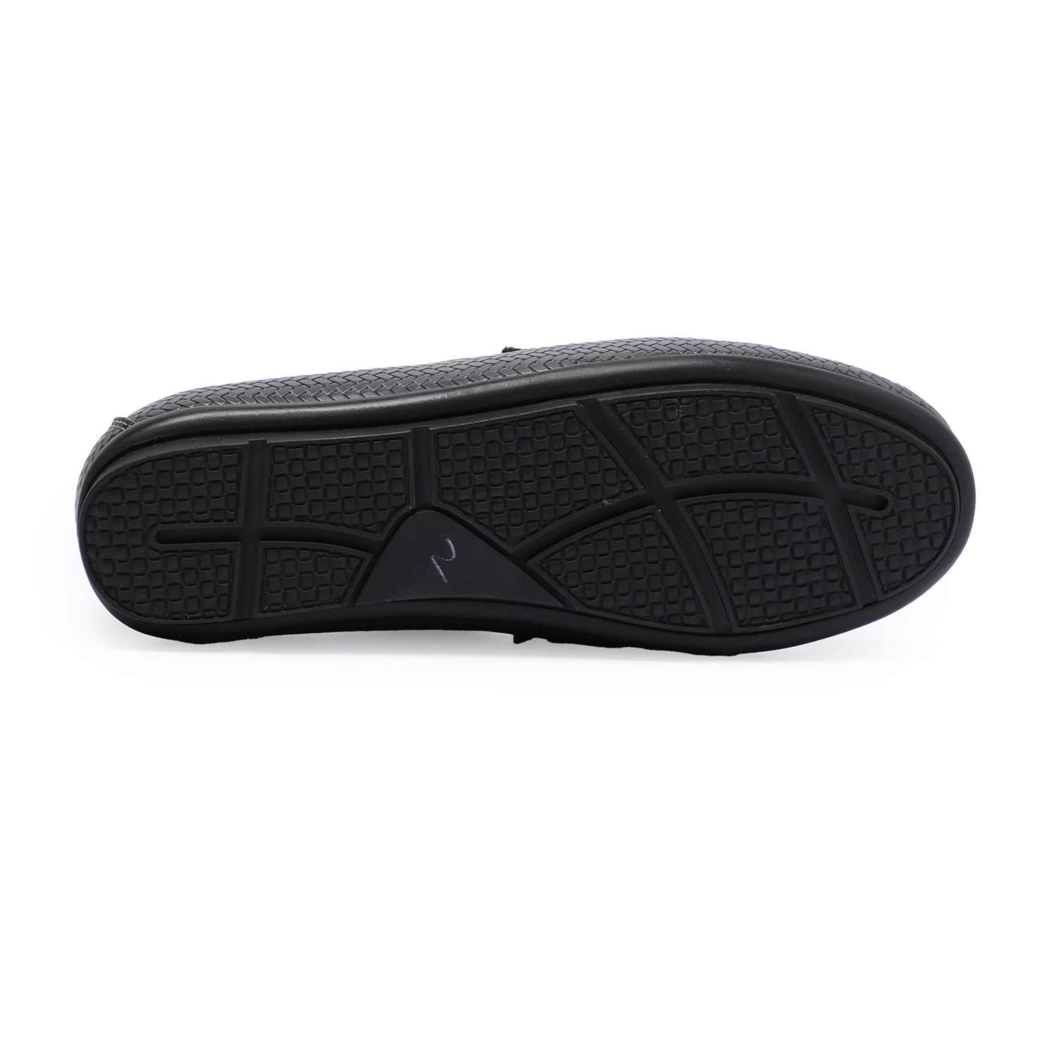 Grey Textured Slip-Ons For Boys