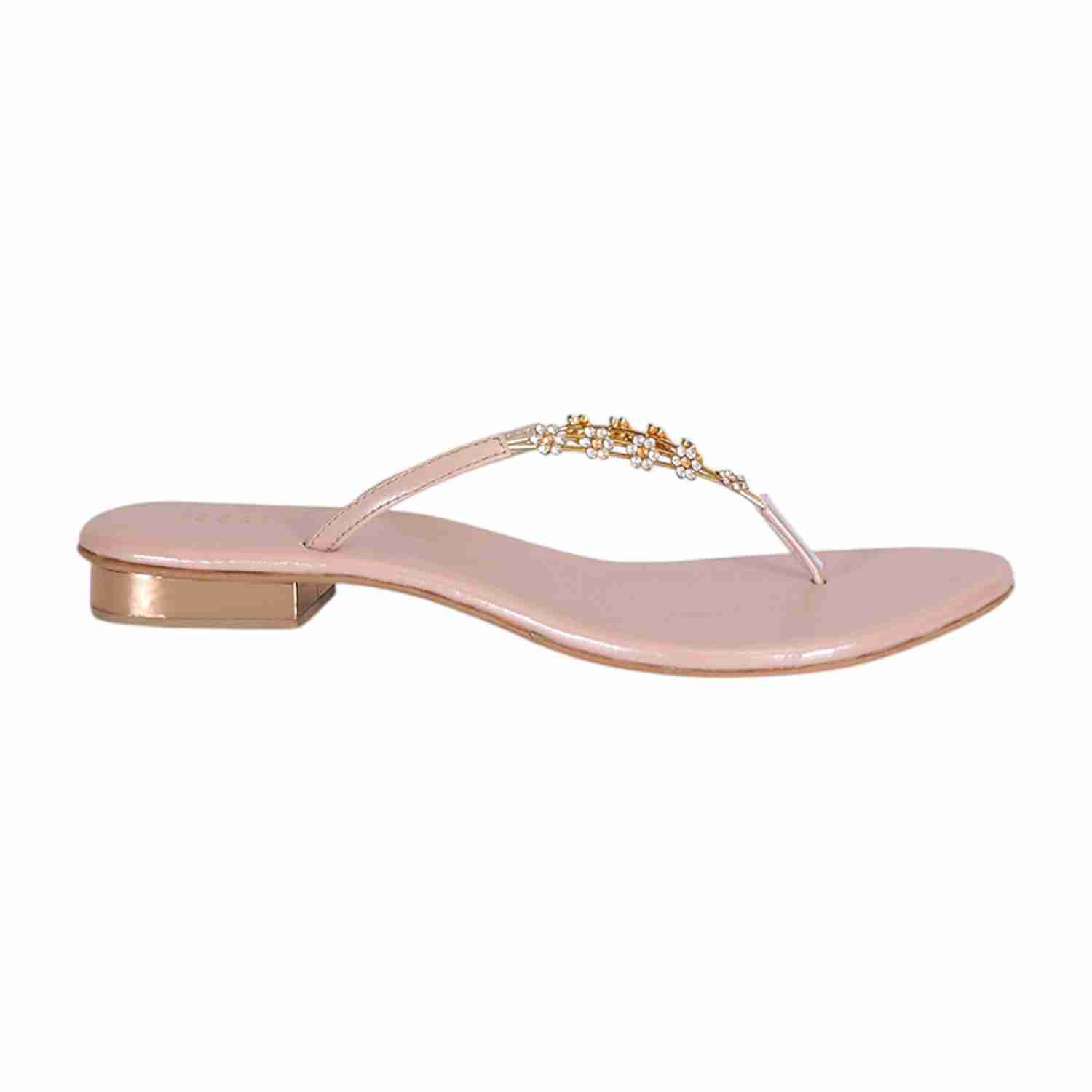 Women Party Embellished Design Thongs