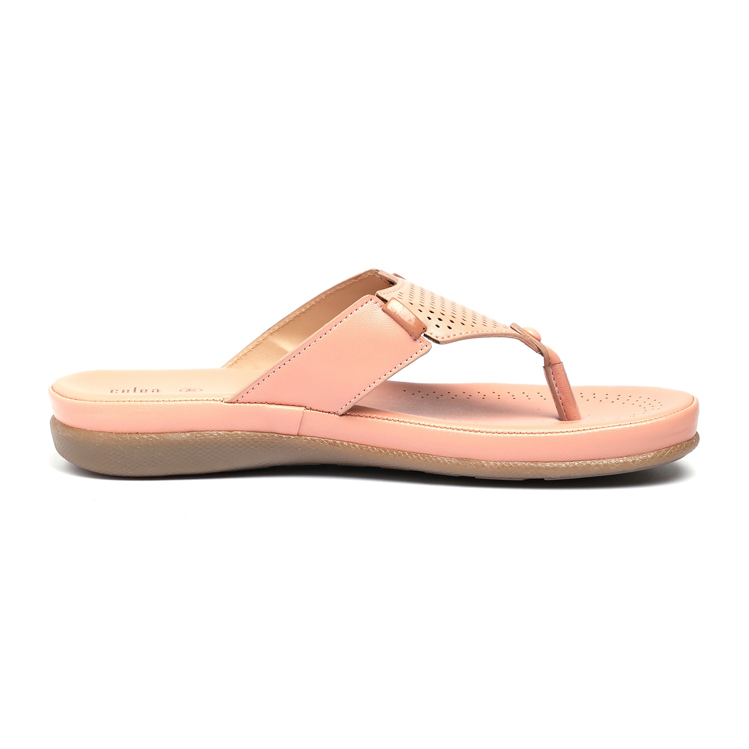 Women Peach Casual Flat