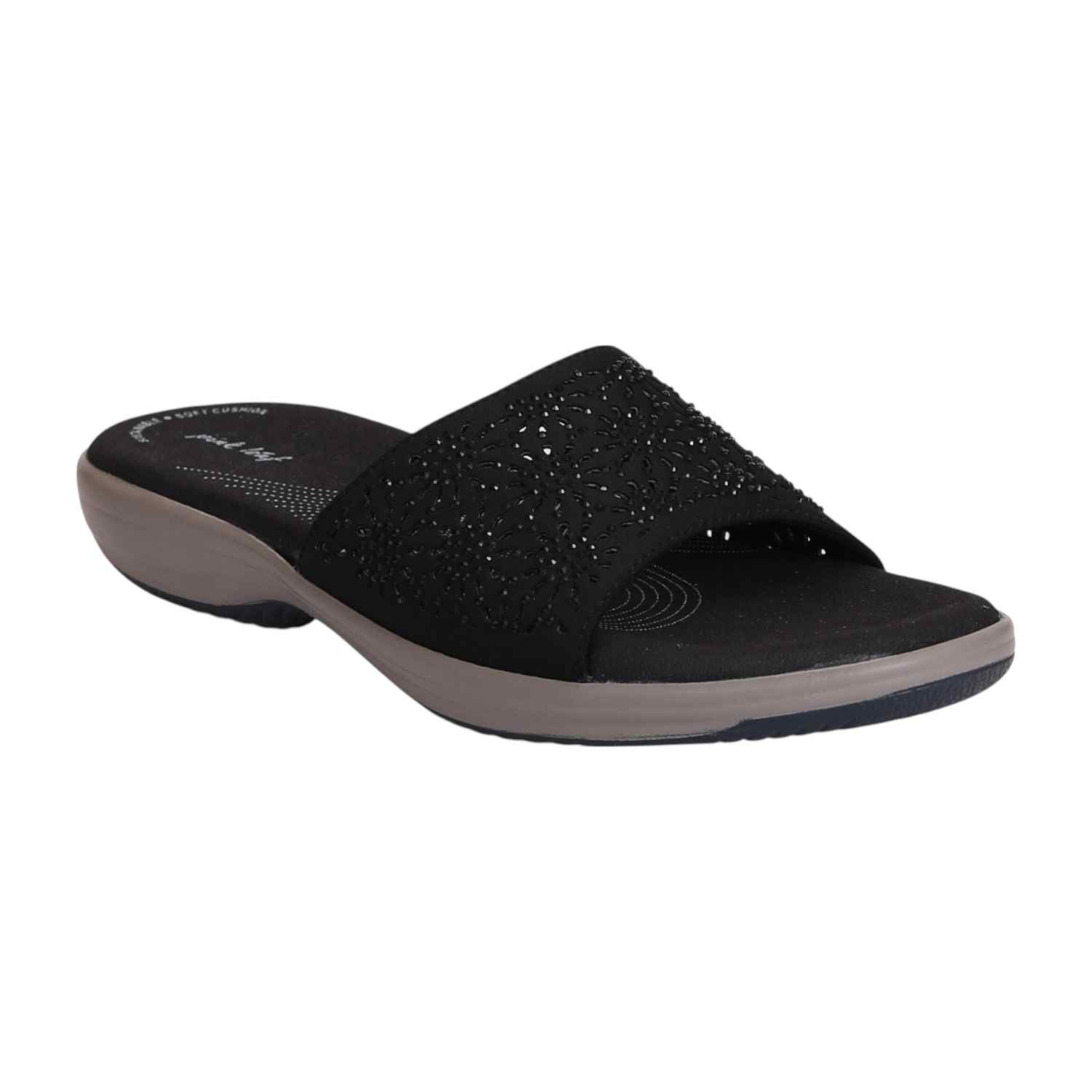 Women's Obsidian Bloom Comfort Slides