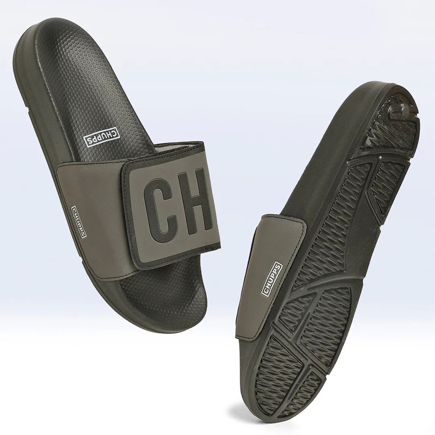 Men's Velcro ErgoX Plus Comfort Slider -Recycled Materials