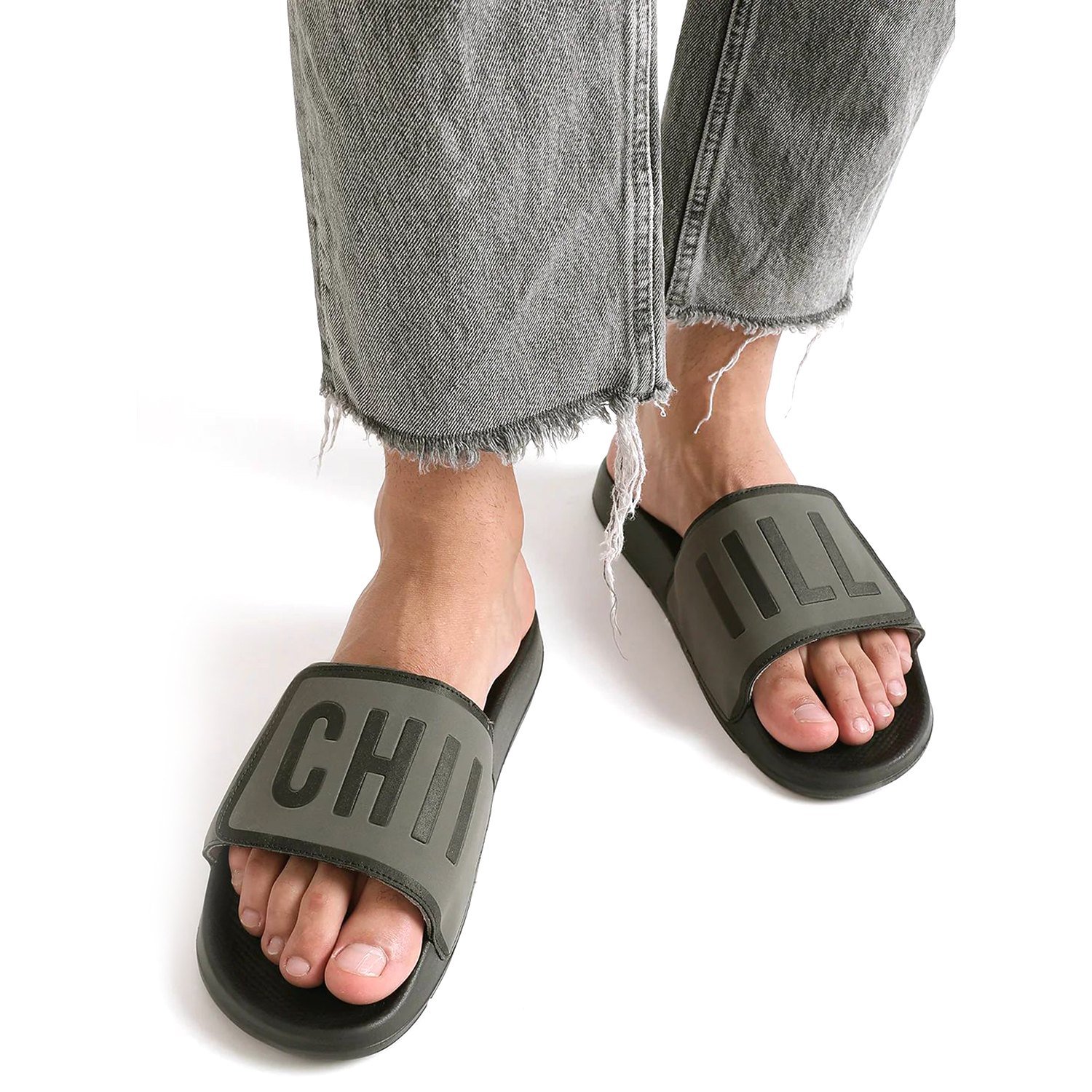 Men's Velcro ErgoX Plus Comfort Slider -Recycled Materials