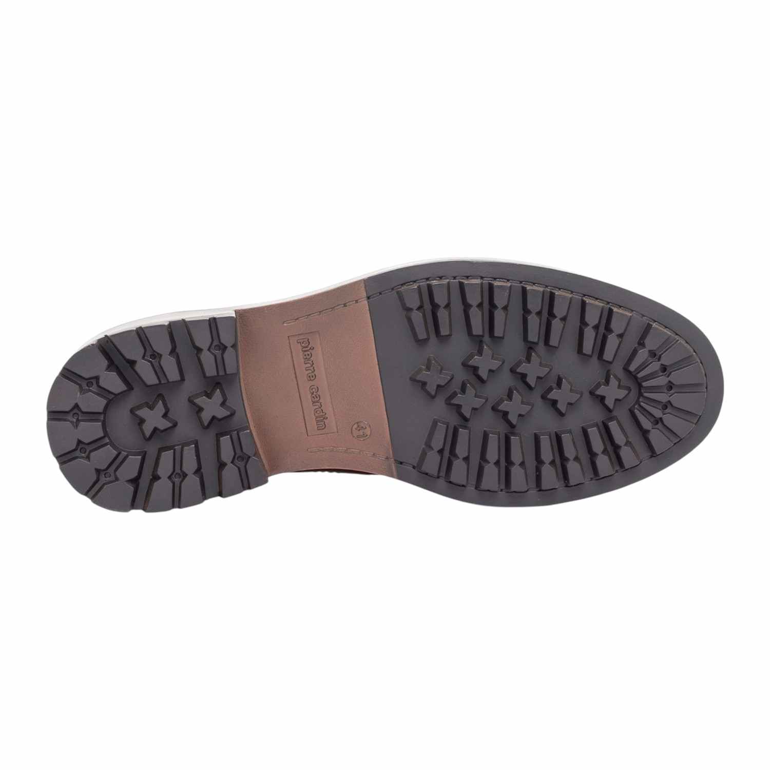 Mens Shoe Casual Laceup Cognac