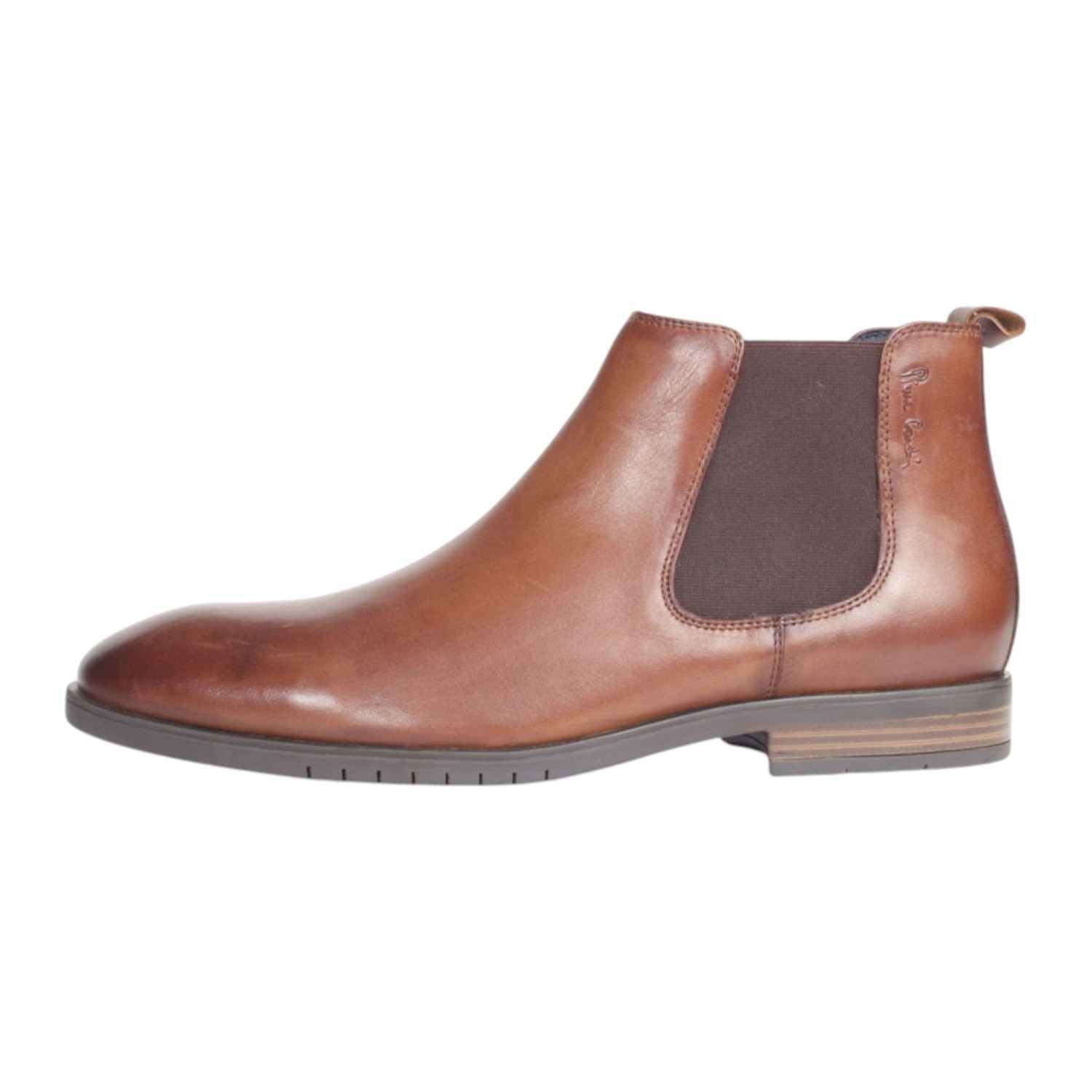 Mens Boot Slipon Cognac