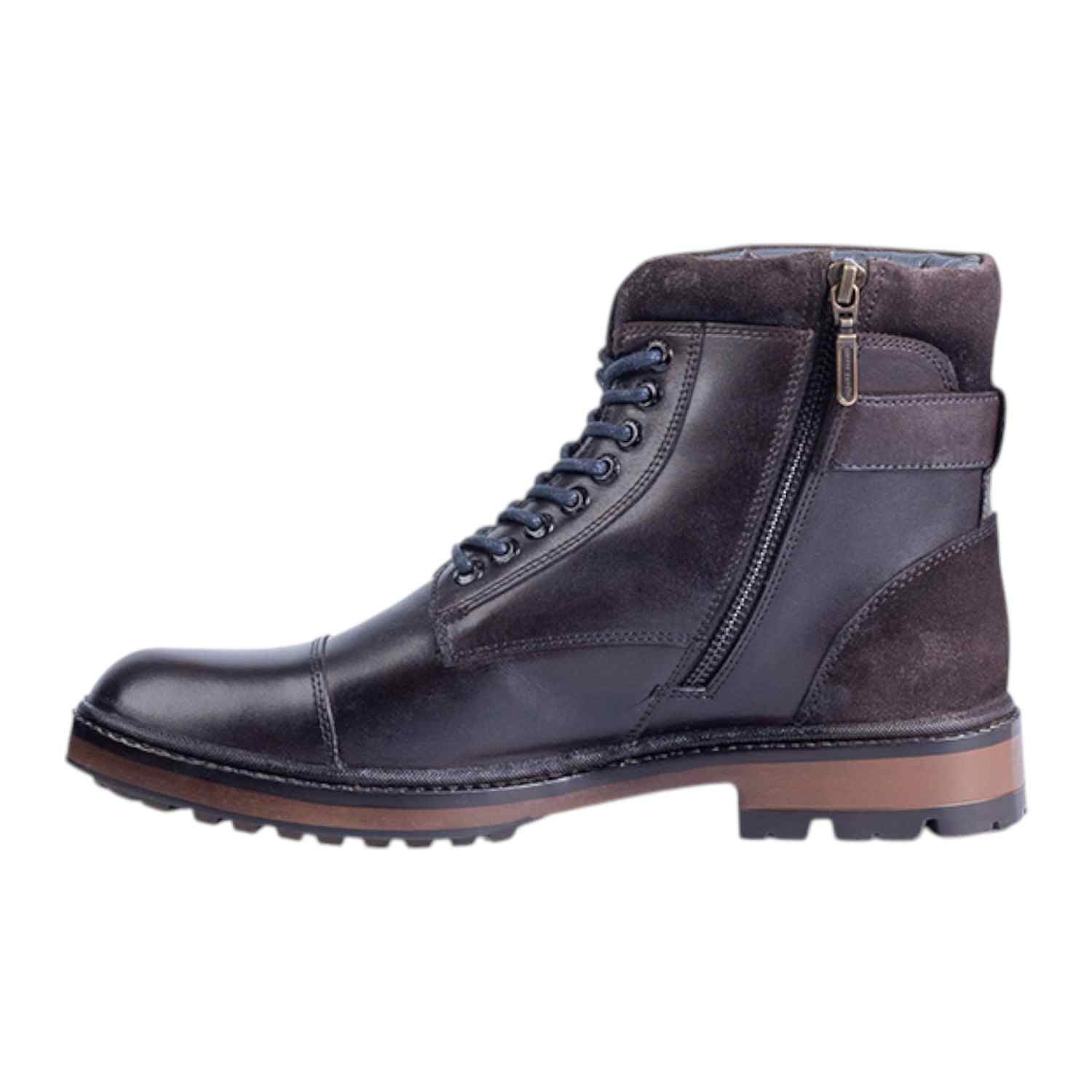 Mens Boot Laceup Café