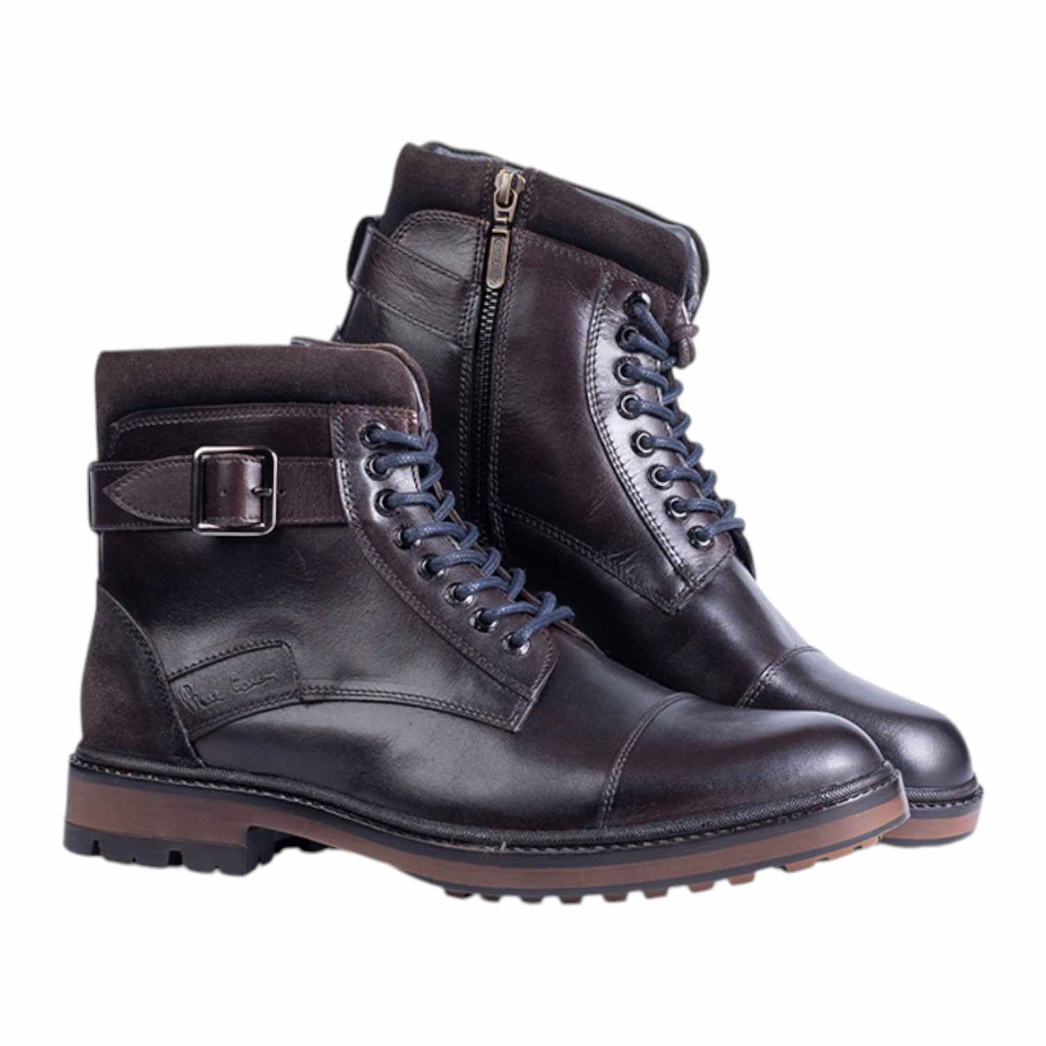 Mens Boot Laceup Café