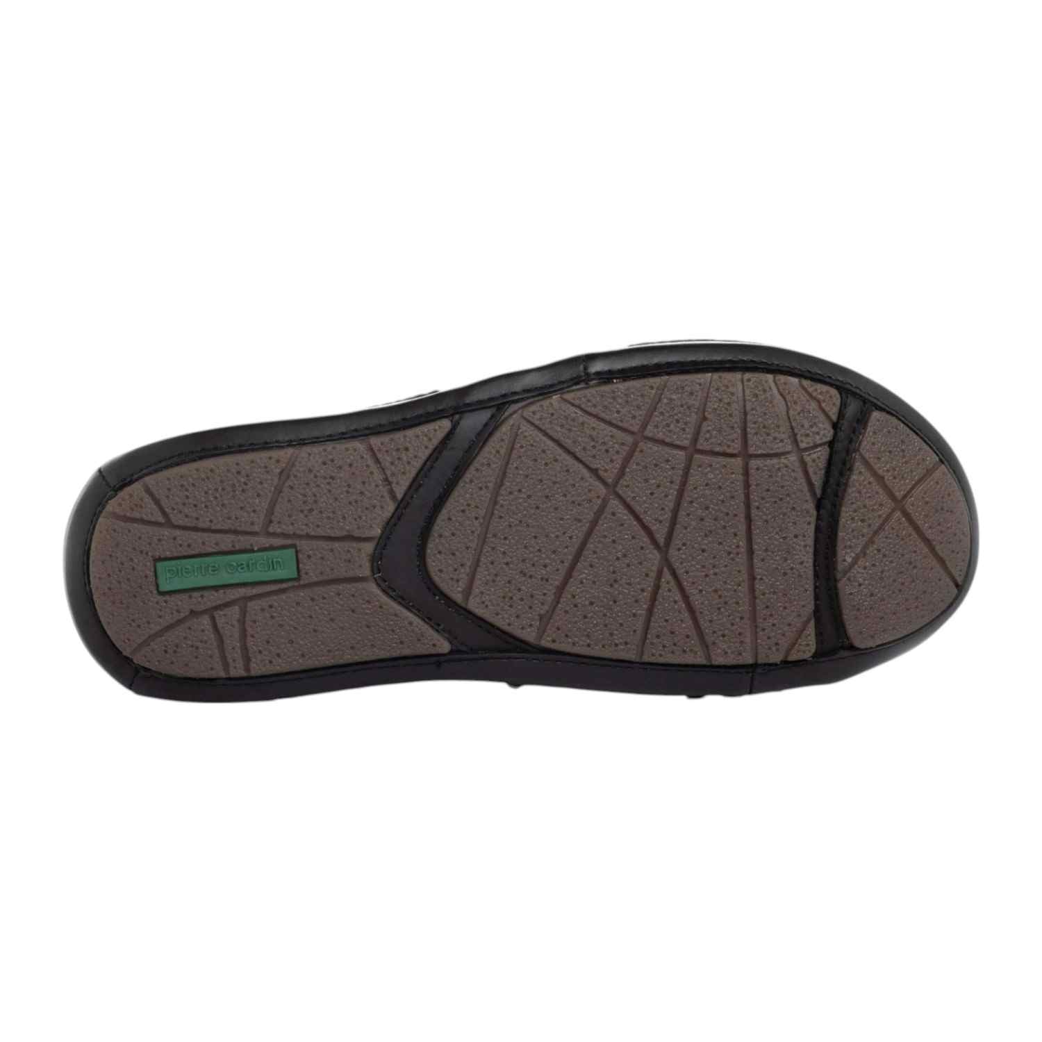 Mens Leather slipper Black