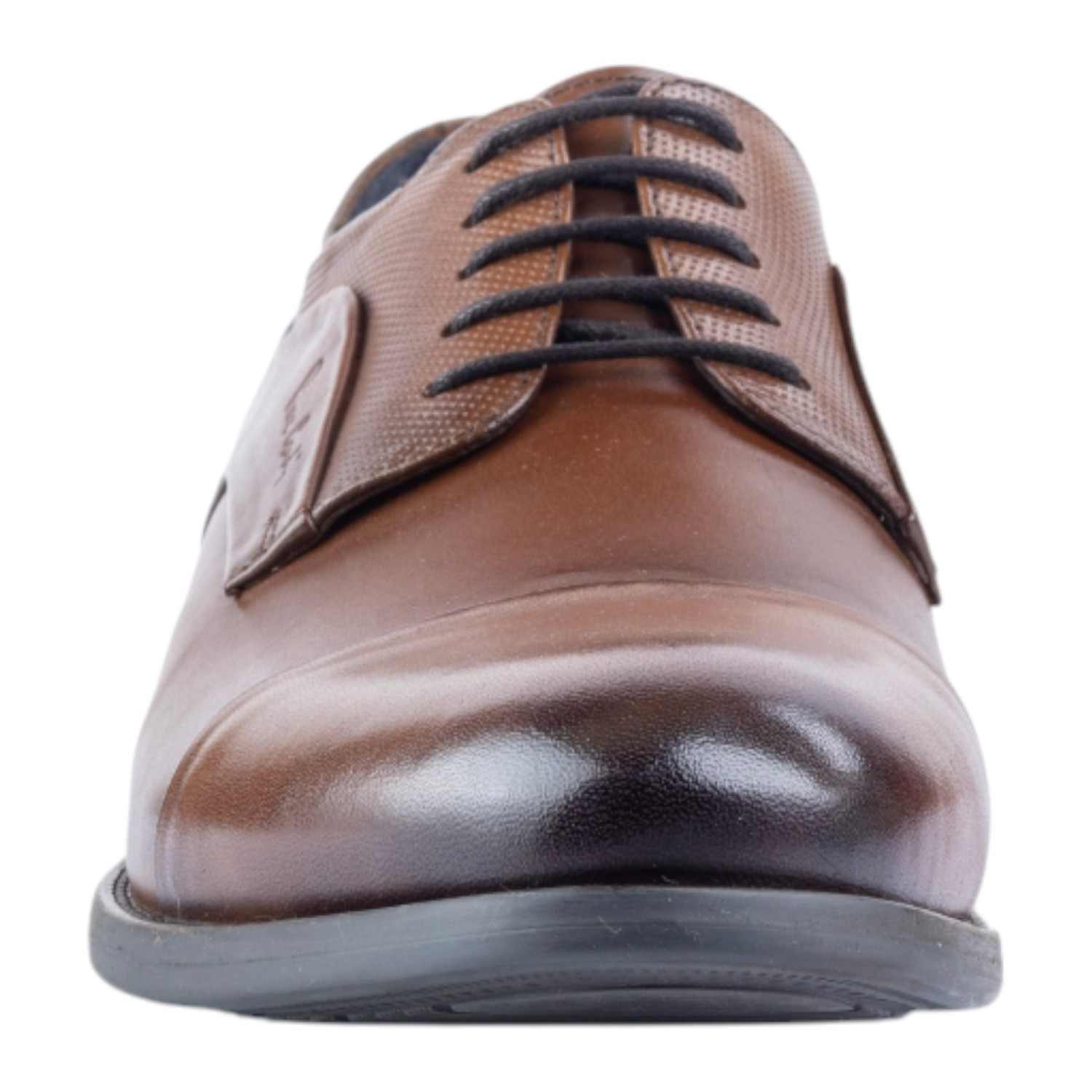 Mens Shoe Formal Laceup Cognac