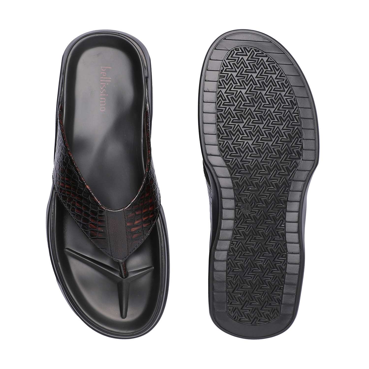 Brown Comfort Slip-Ons for Men