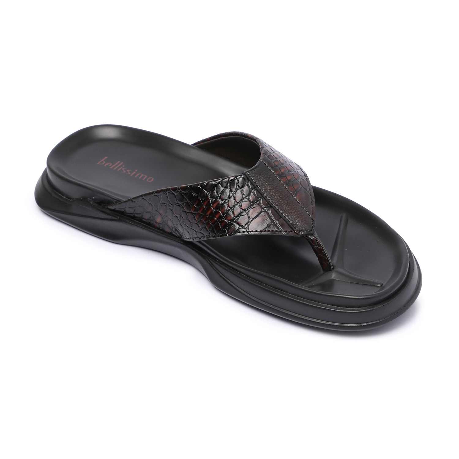 Brown Comfort Slip-Ons for Men