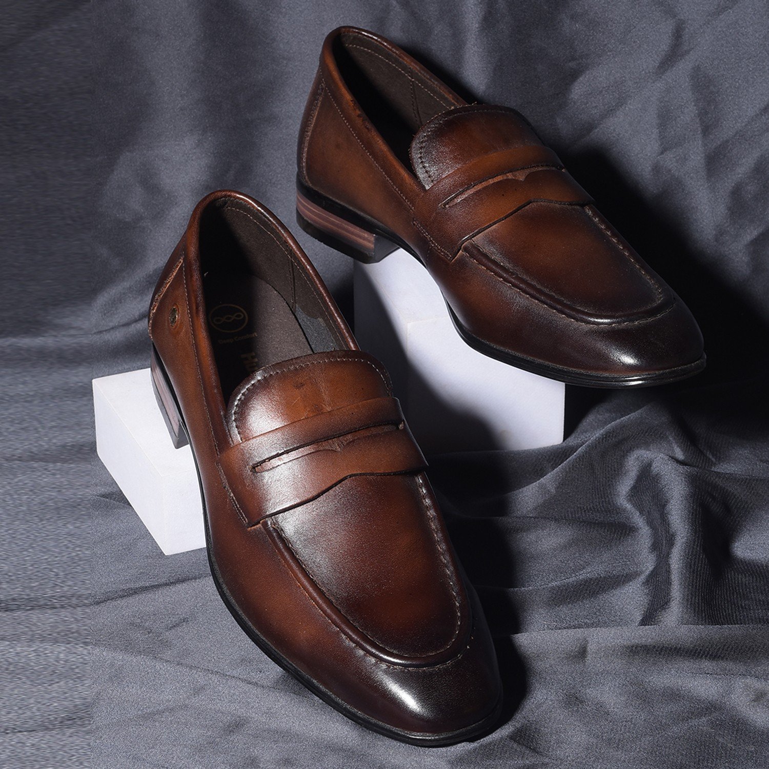 Bond Street Brown Formal Shoes For Men