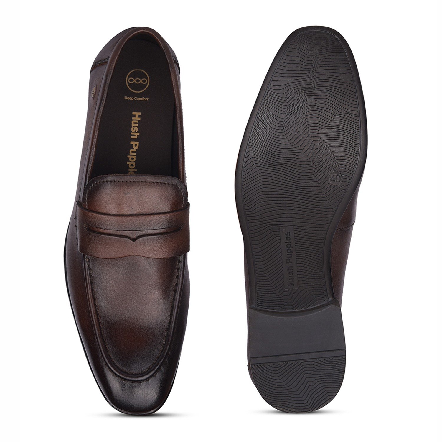 Bond Street Brown Formal Shoes For Men