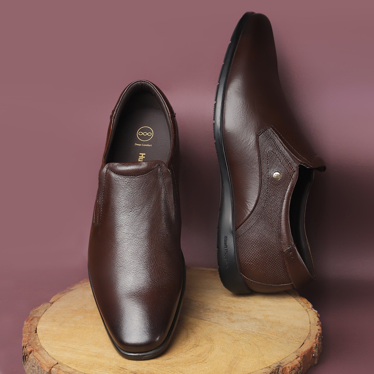 Cosros Slipon 2.0 Brown Formal Shoes For Men