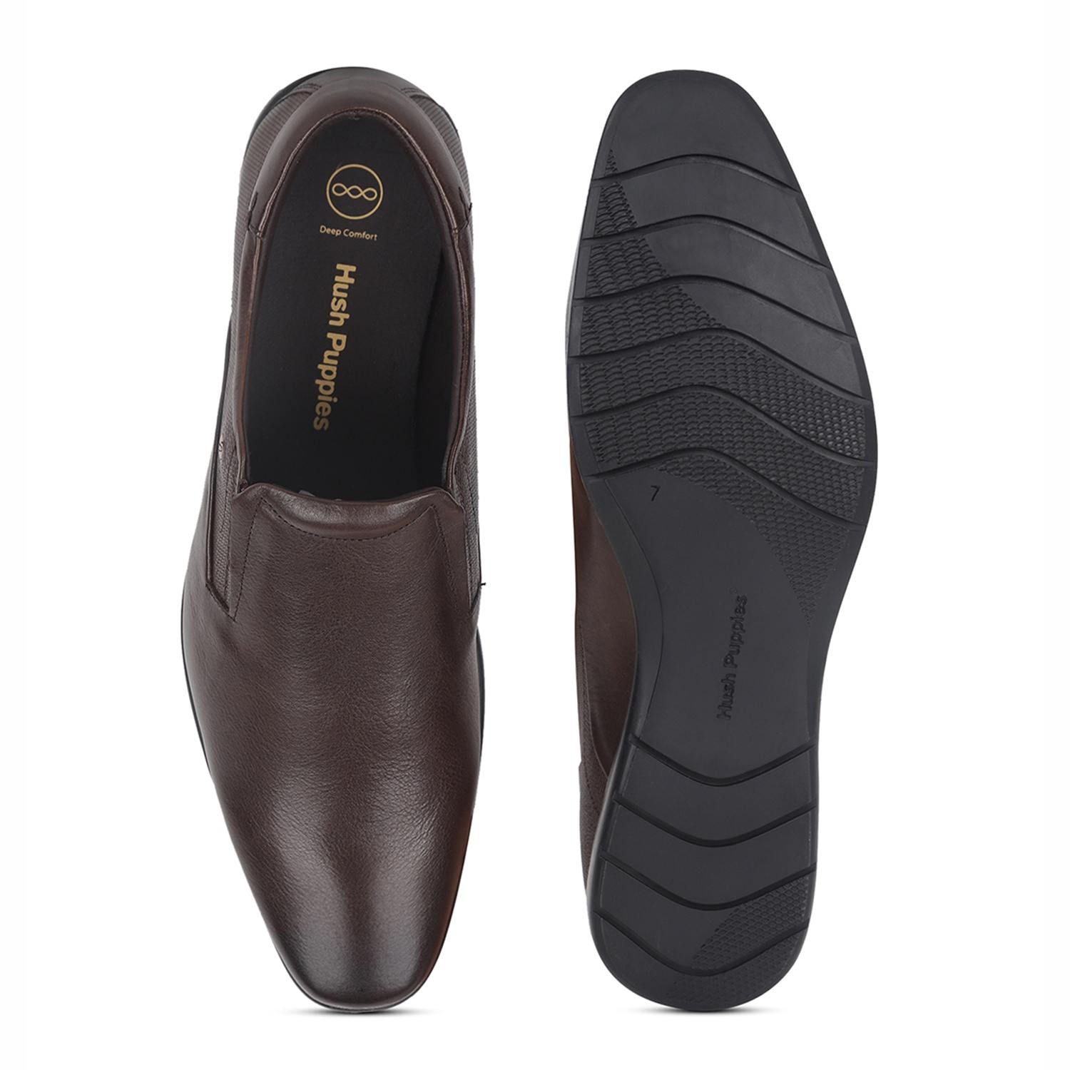 Cosros Slipon 2.0 Brown Formal Shoes For Men