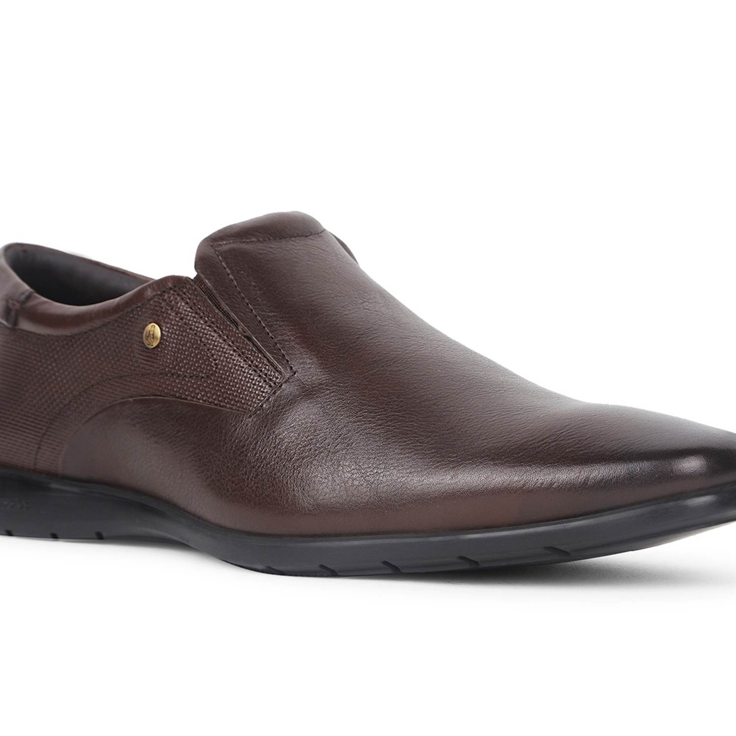 Cosros Slipon 2.0 Brown Formal Shoes For Men