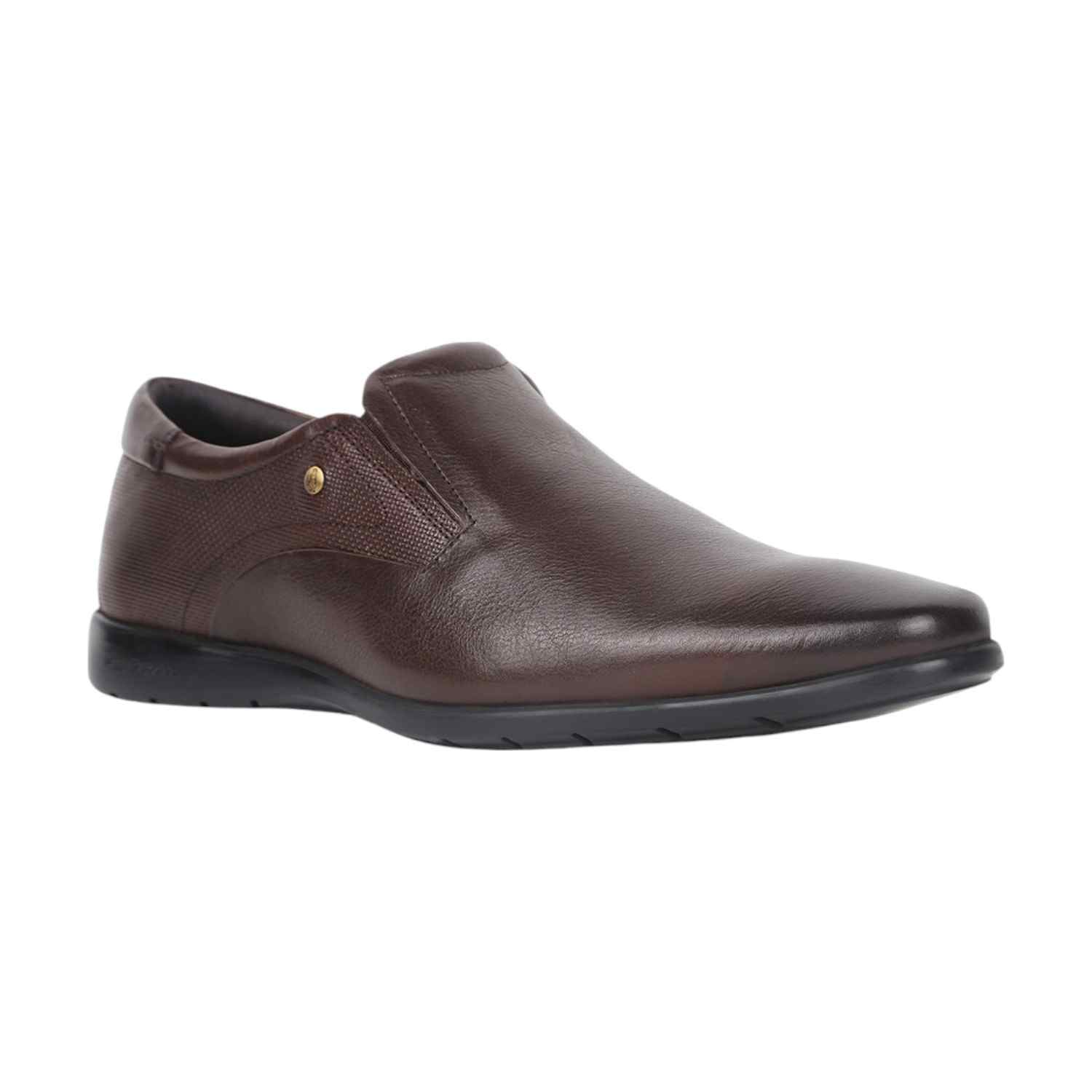 Cosros Slipon 2.0 Brown Formal Shoes For Men
