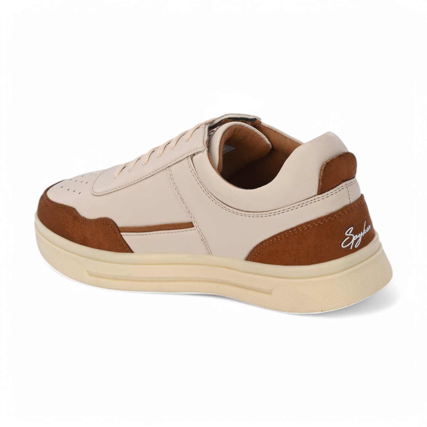 Nora Womens Tan Lace Up Sneaker