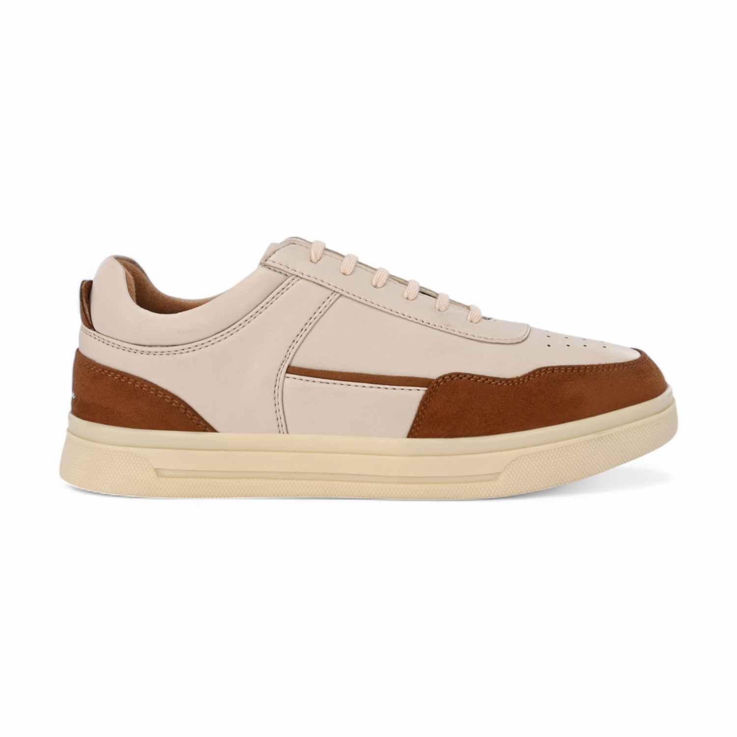 Nora Womens Tan Lace Up Sneaker