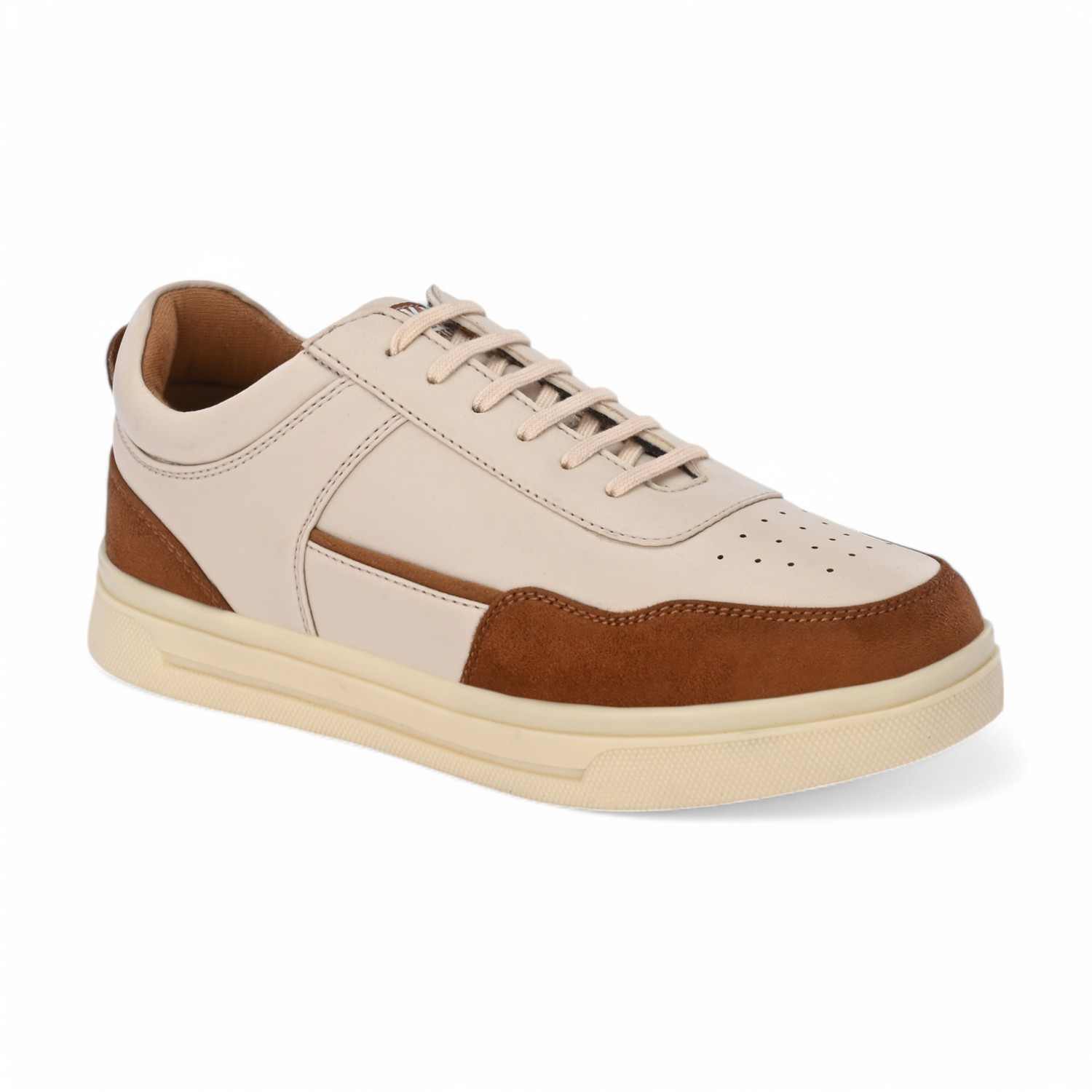 Nora Womens Tan Lace Up Sneaker