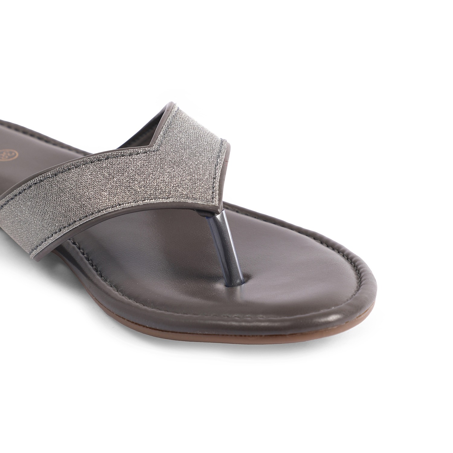 Womens Grey  Casual Flat