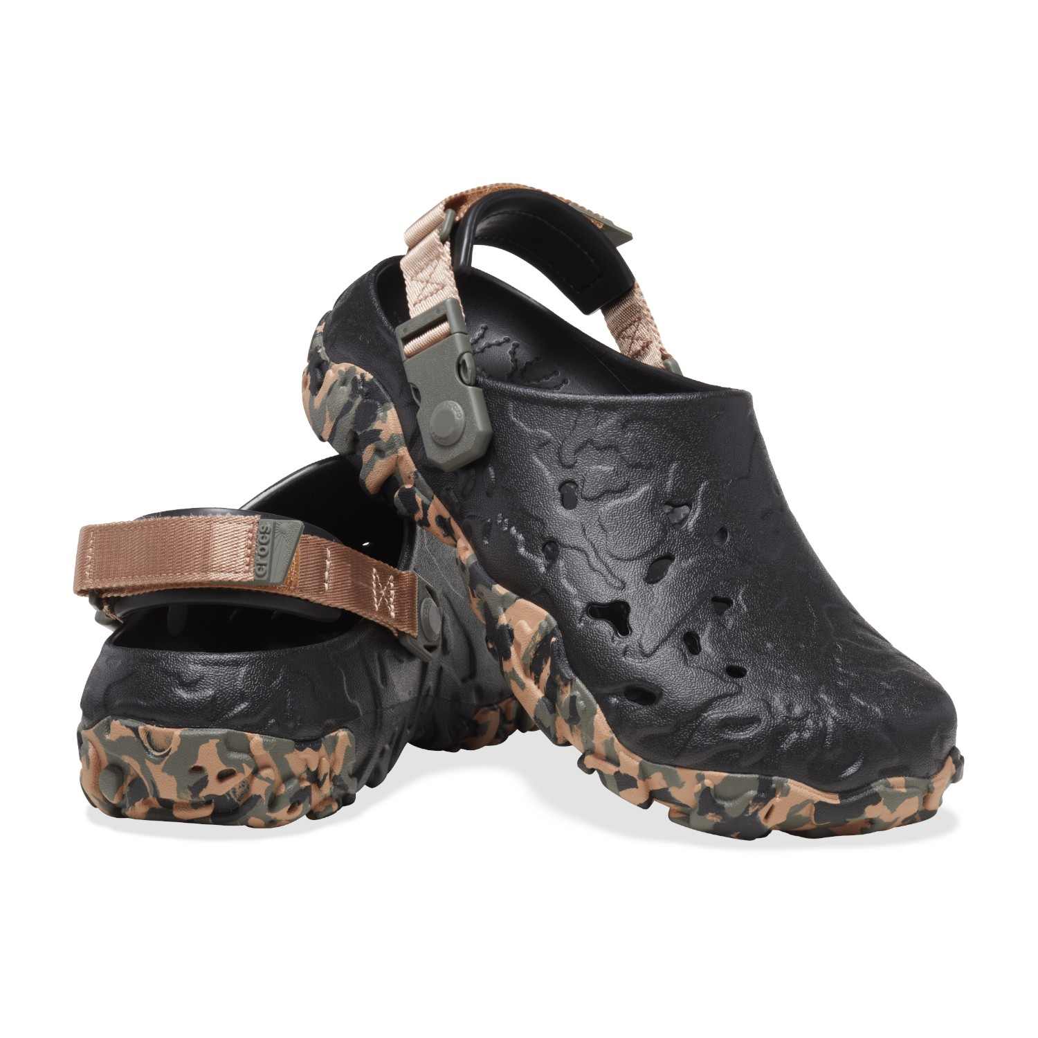 All Terrain Atlas Clog Bck Black Men