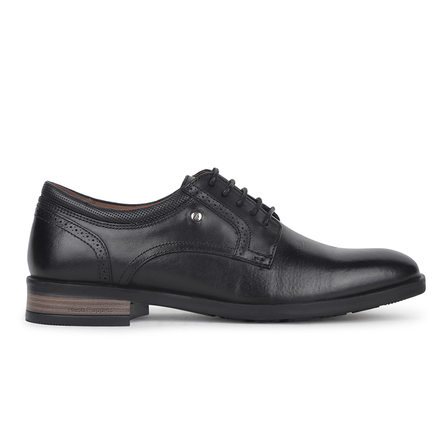 Men Wolfhound Pt Oxford Nelson Black Derby