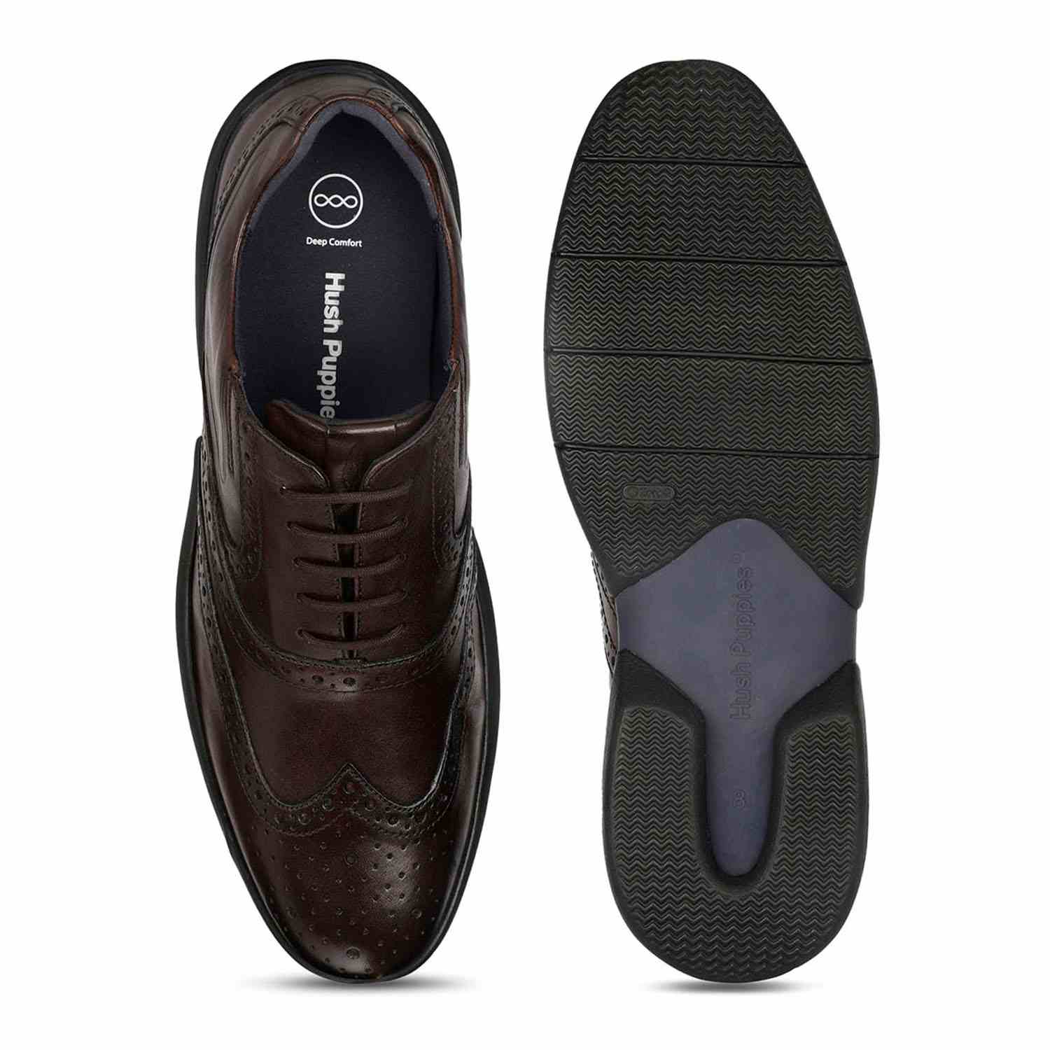 Savile Row Oxford Brown Formal Shoes For Men