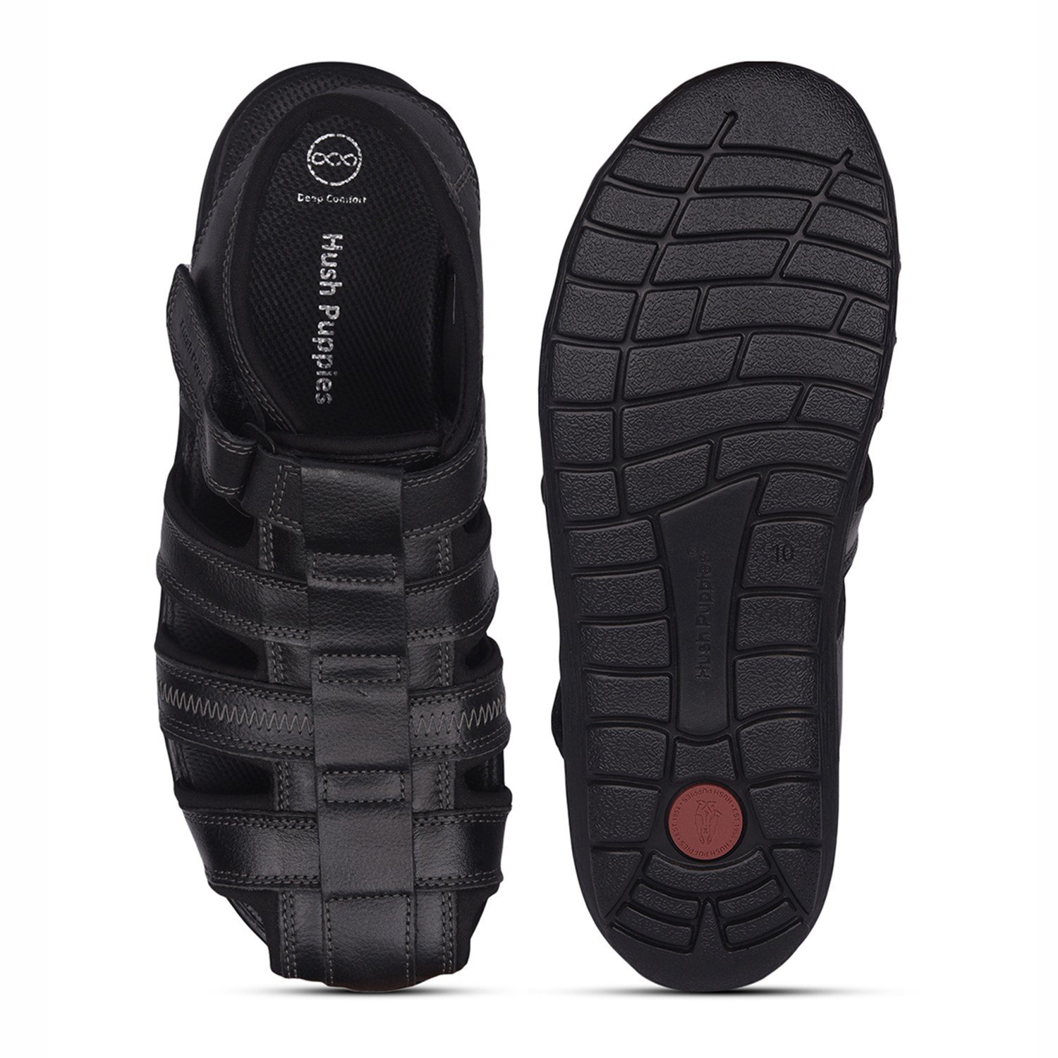 Men Charles 2.0 Black Sandal