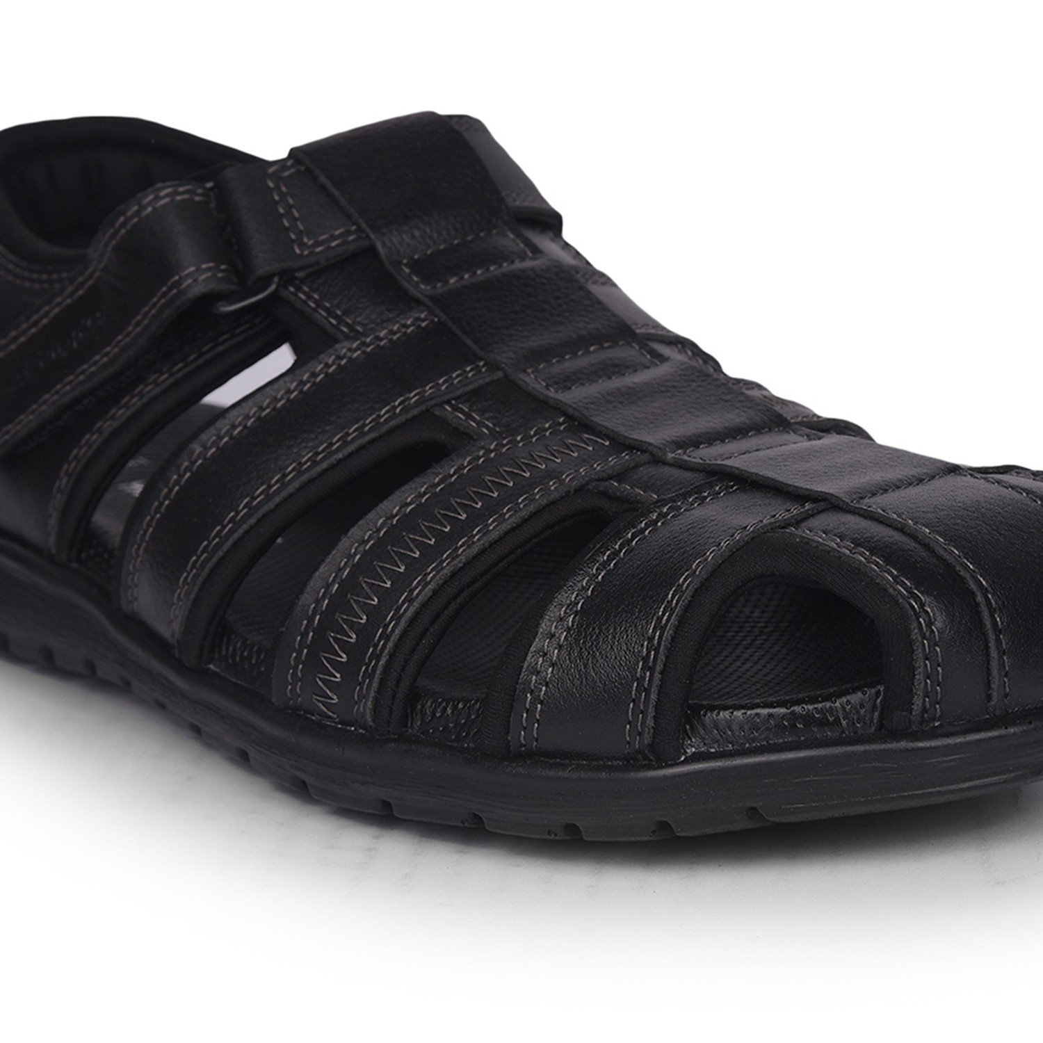 Men Charles 2.0 Black Sandal