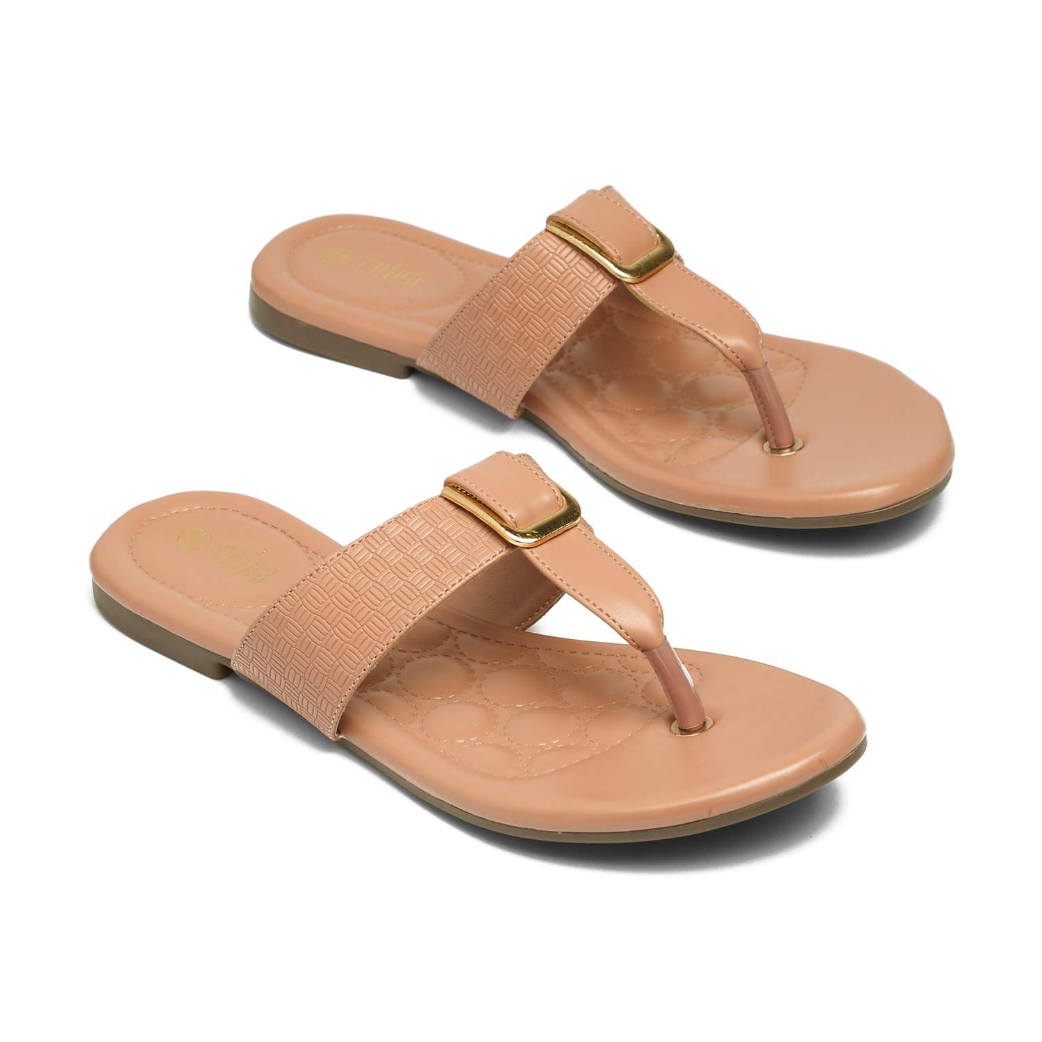 Women Stylish Peach Casual Flats