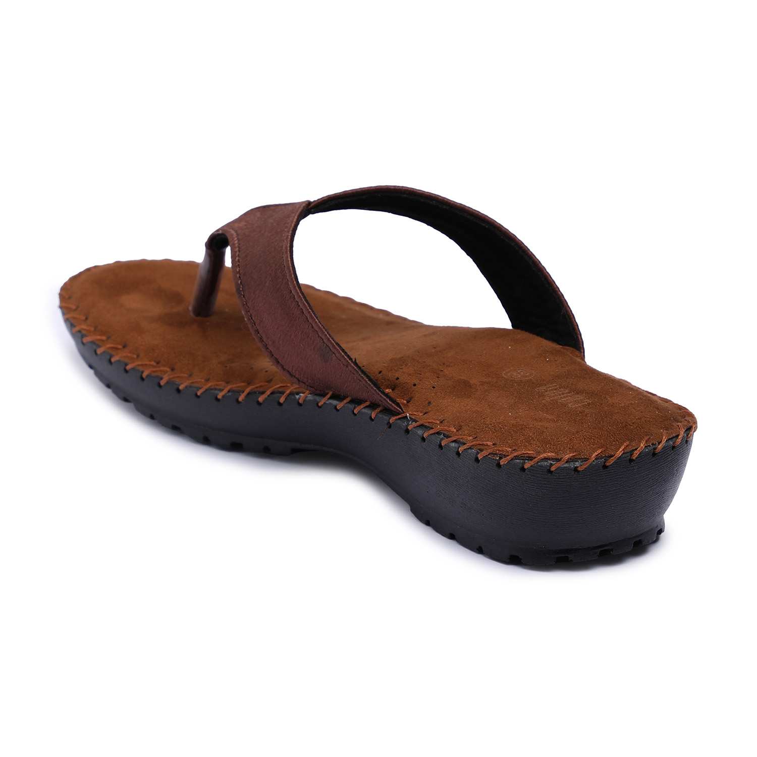 Women Tan Embellished Casual Flat