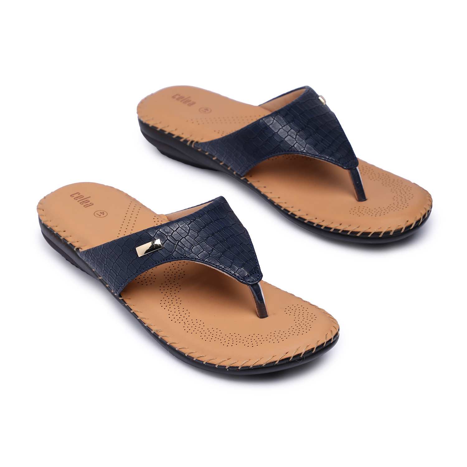 Women Navy Casual Flats