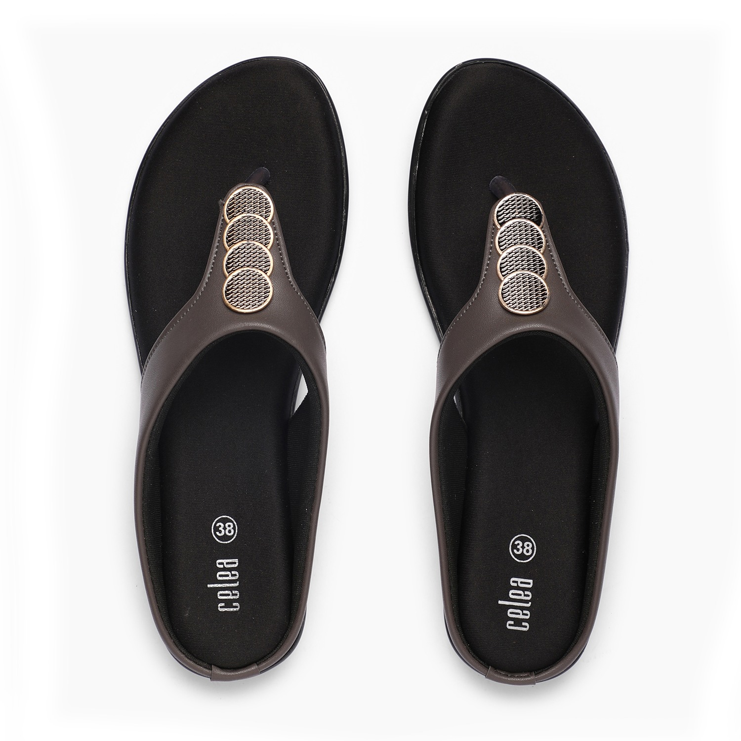 Womens Grey  Casual Flat