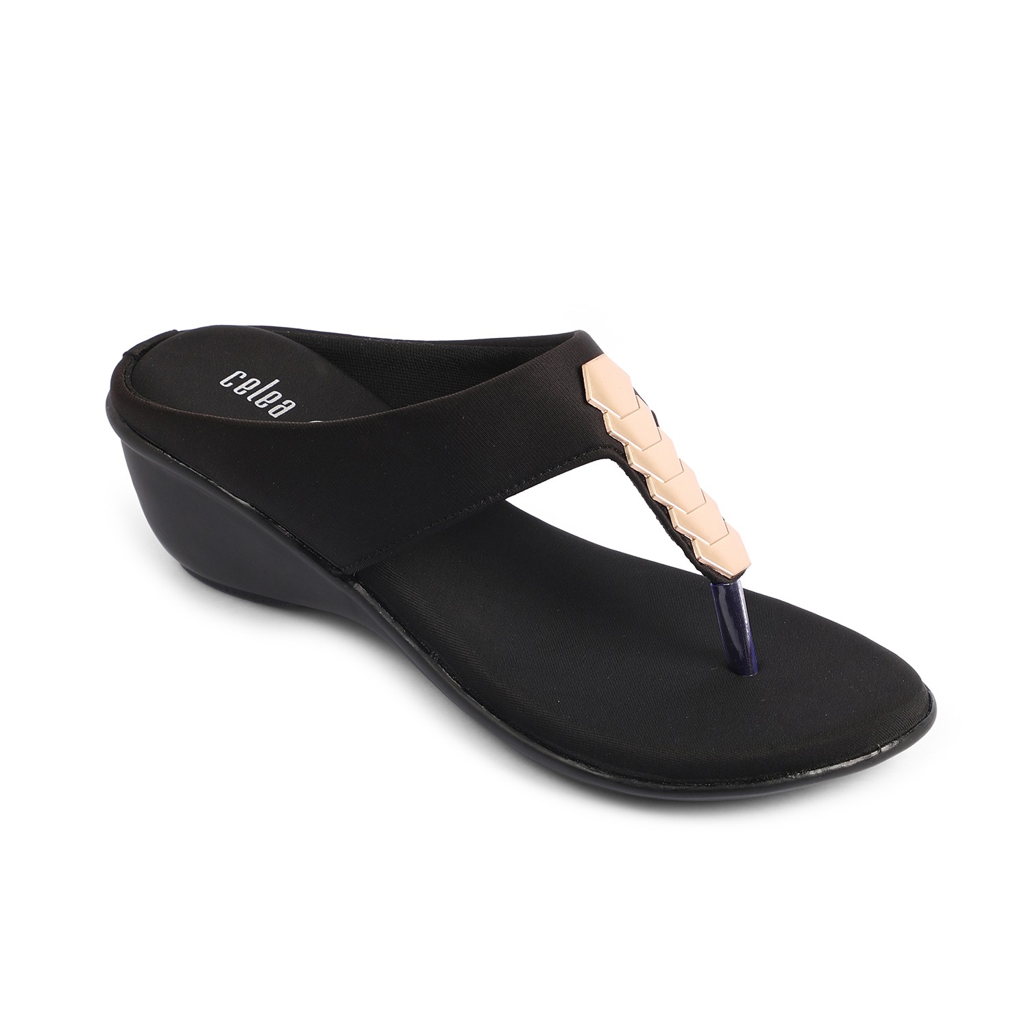 Womens Black Wedges Casual Wedges