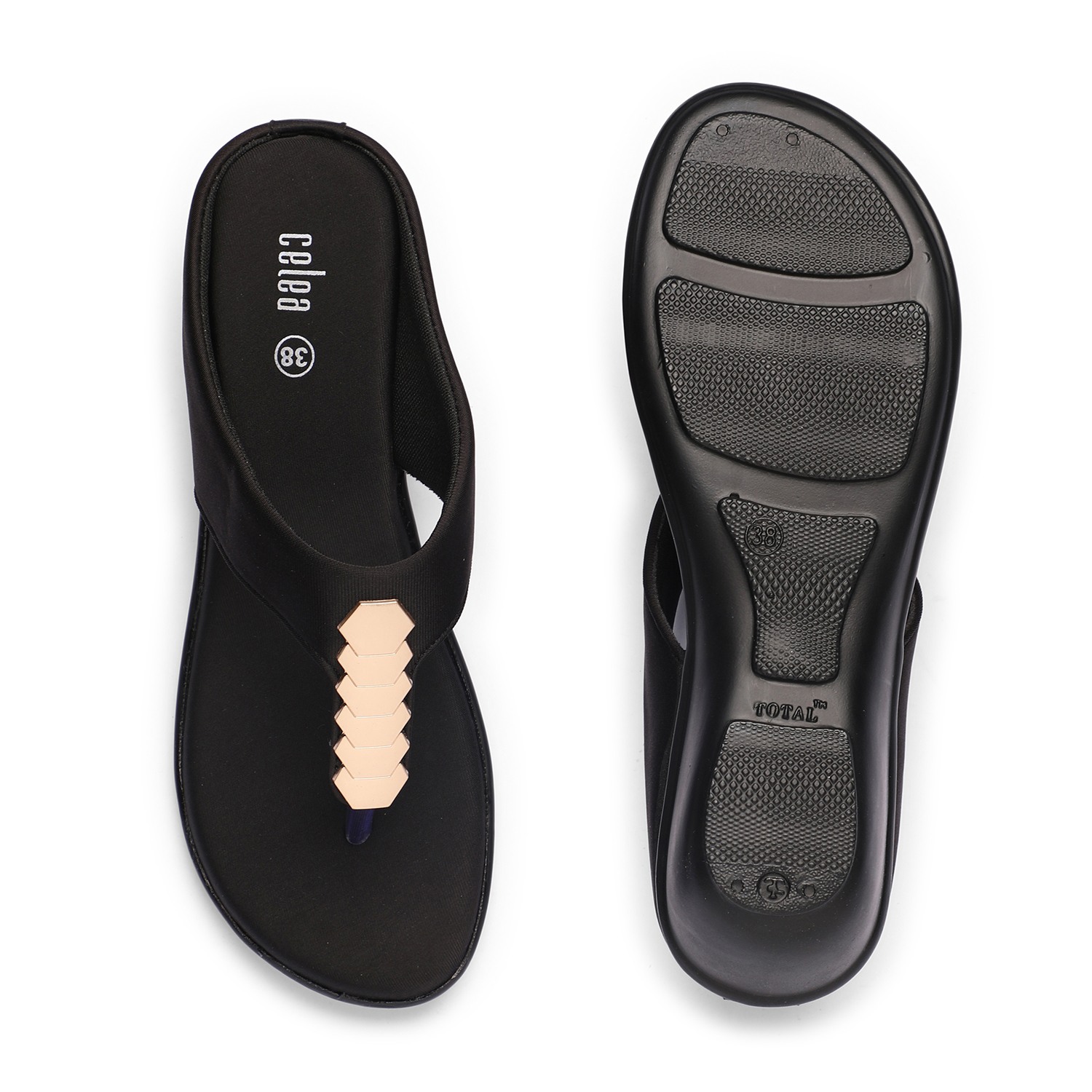 Womens Black Wedges Casual Wedges