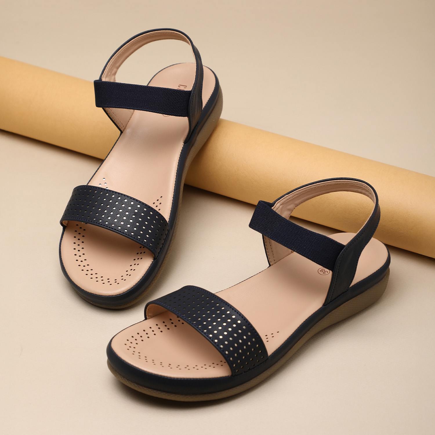 Women Navy Casual Sandals