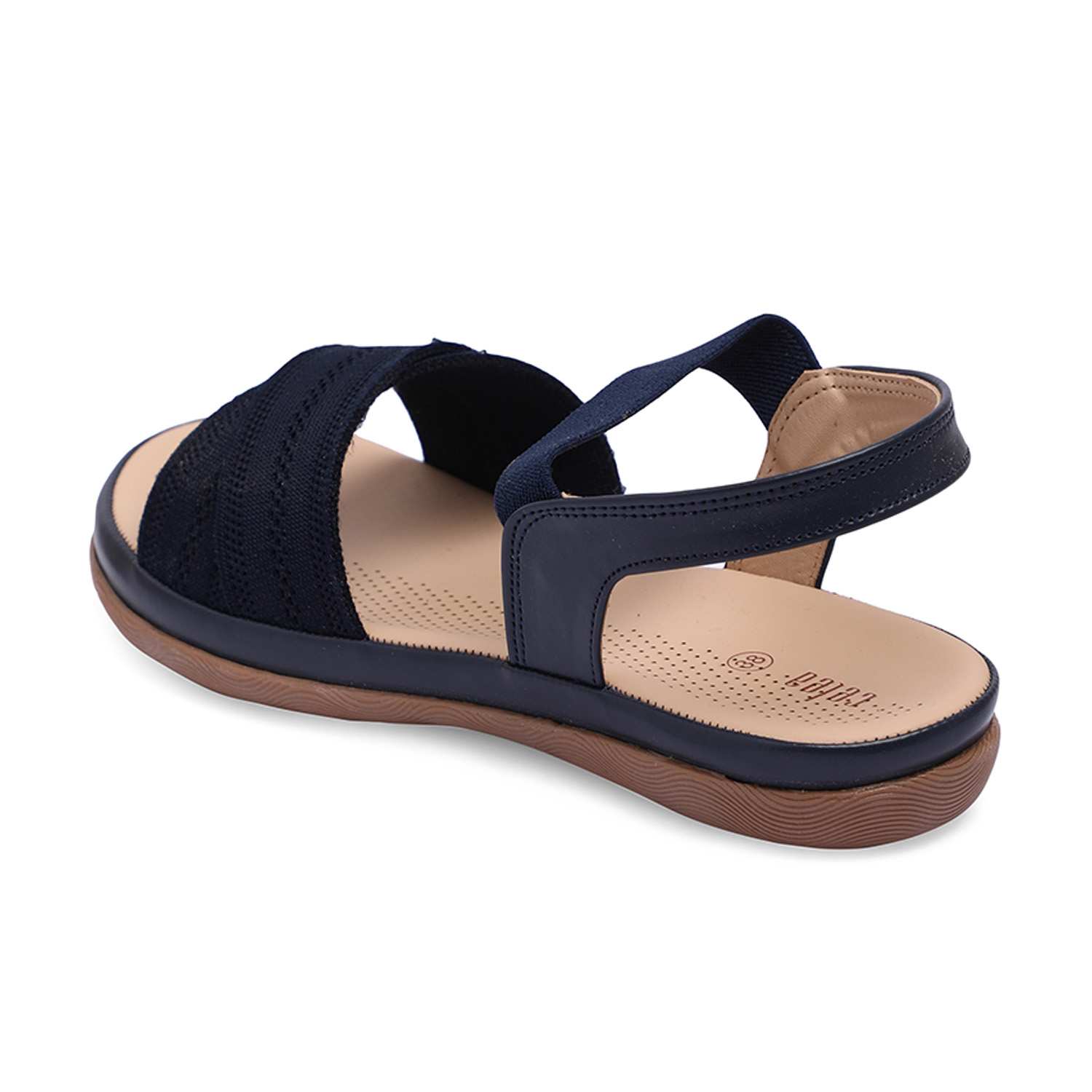 Women Navy Blue Casual Sandals