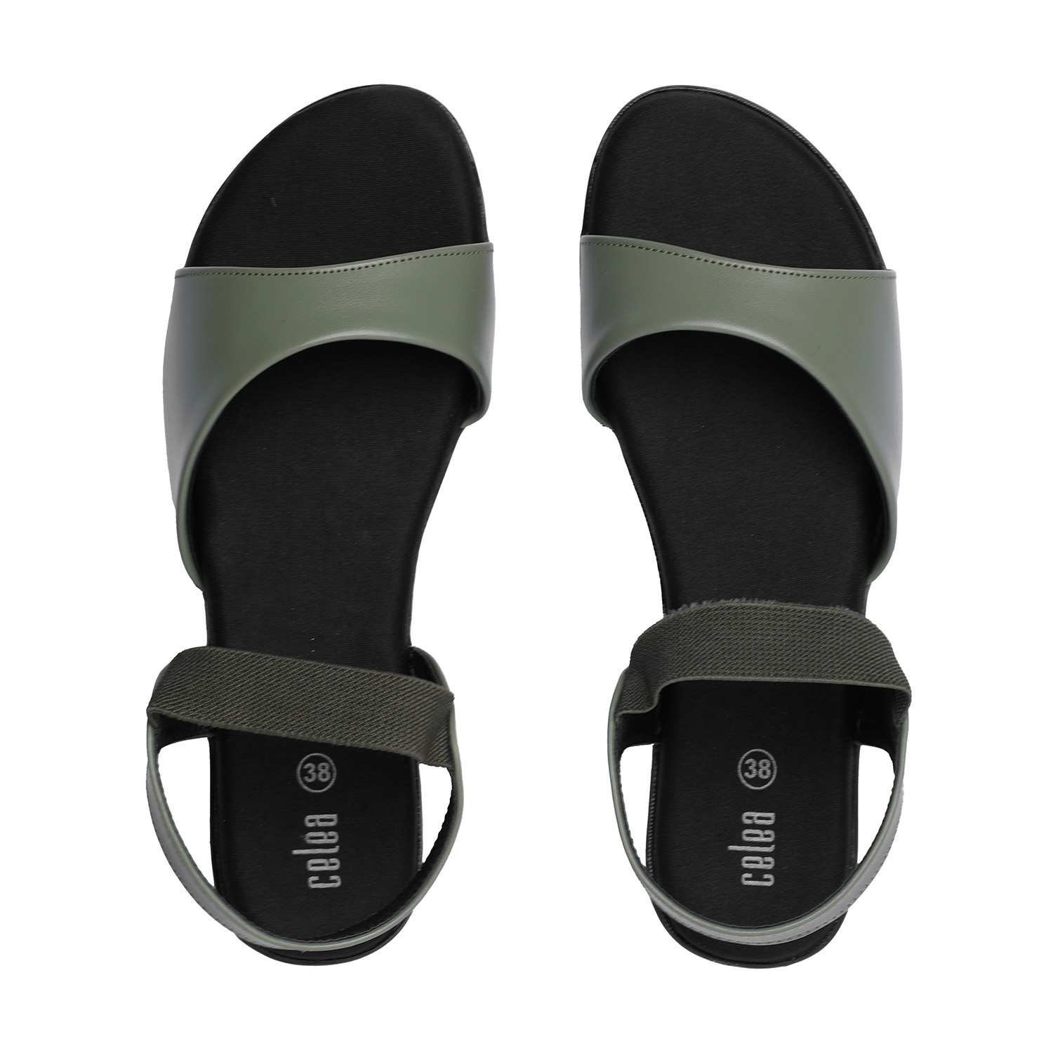 Women Mint Flat Sandals