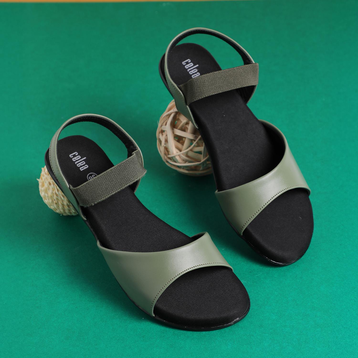 Women Mint Flat Sandals