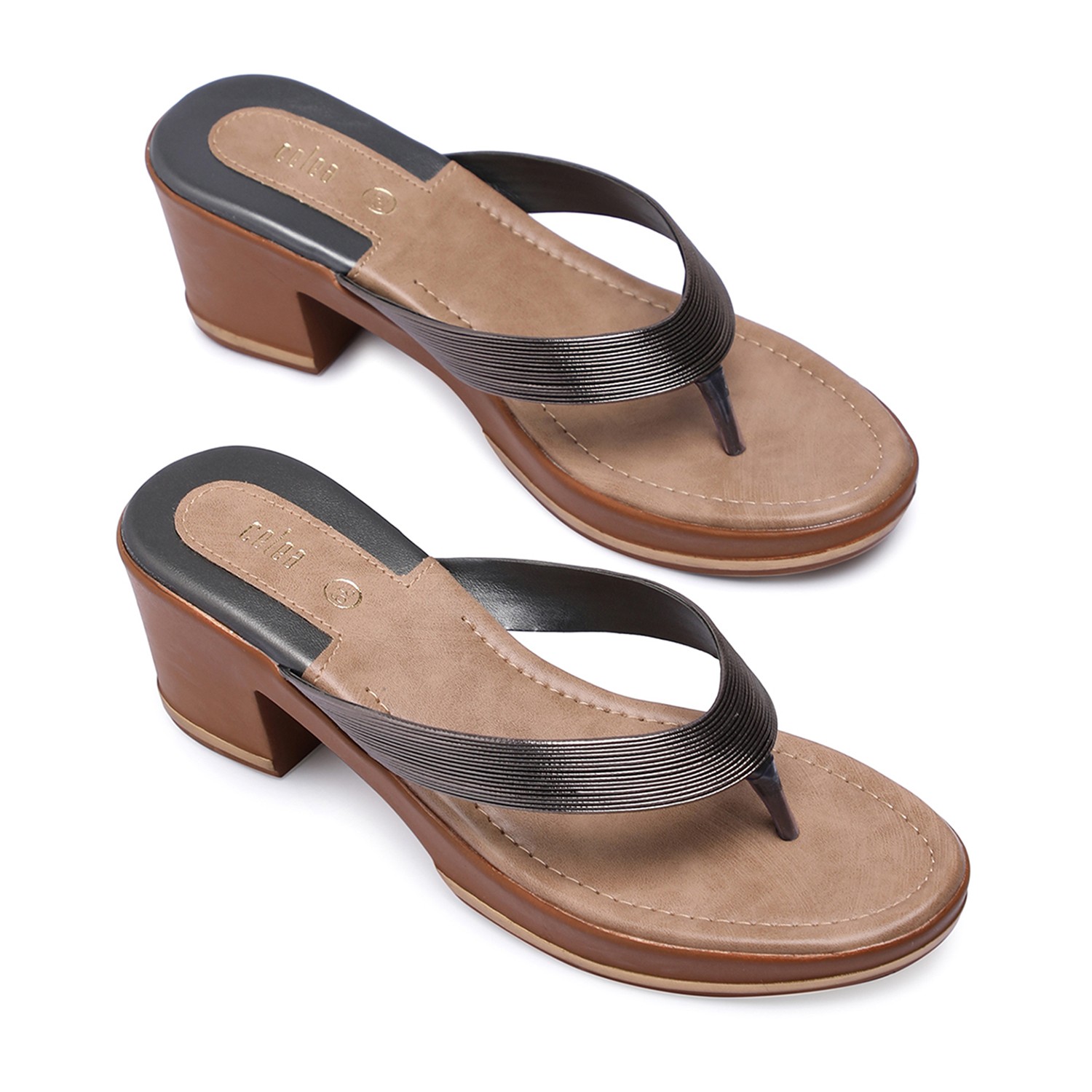 Women Stylish Block Heel Sandals