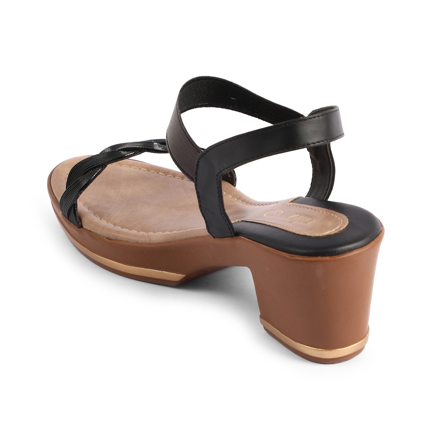 Womens Black Fashion Sandals