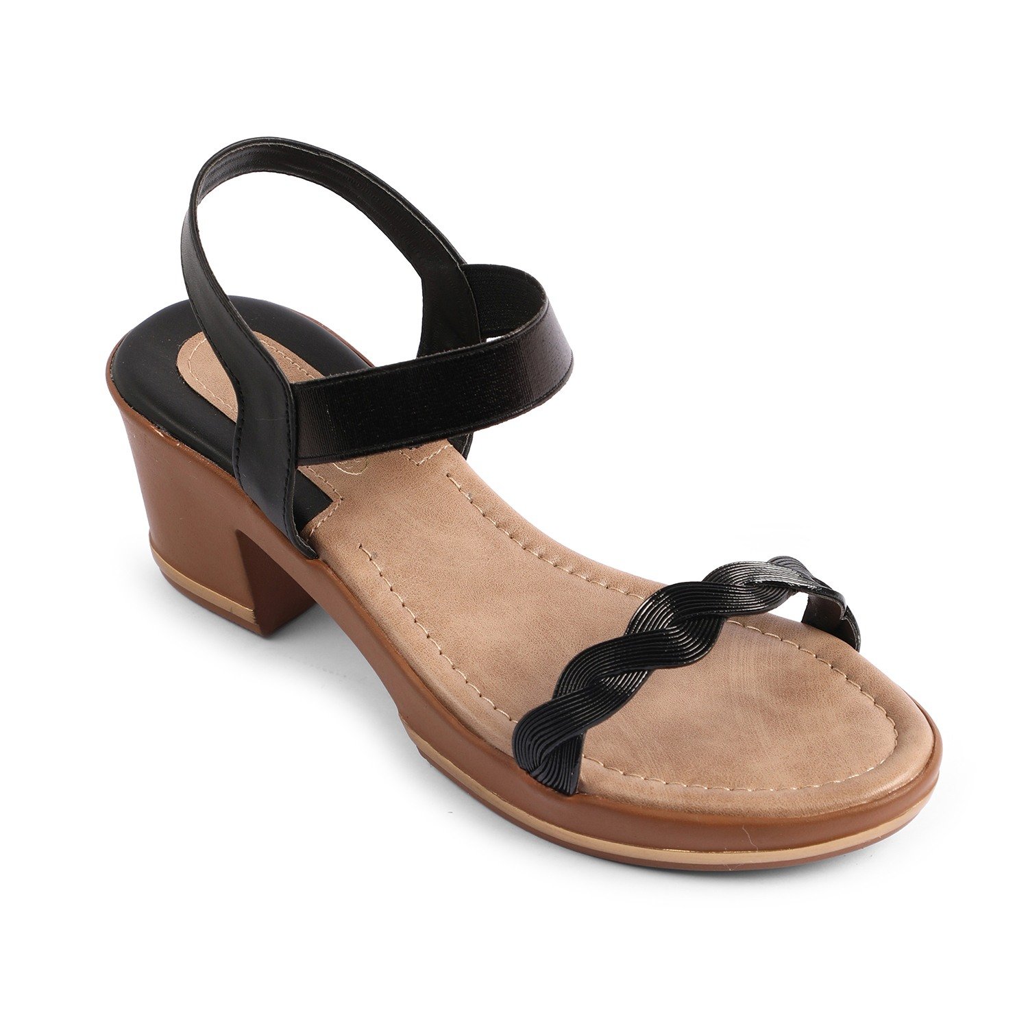 Womens Black Fashion Sandals