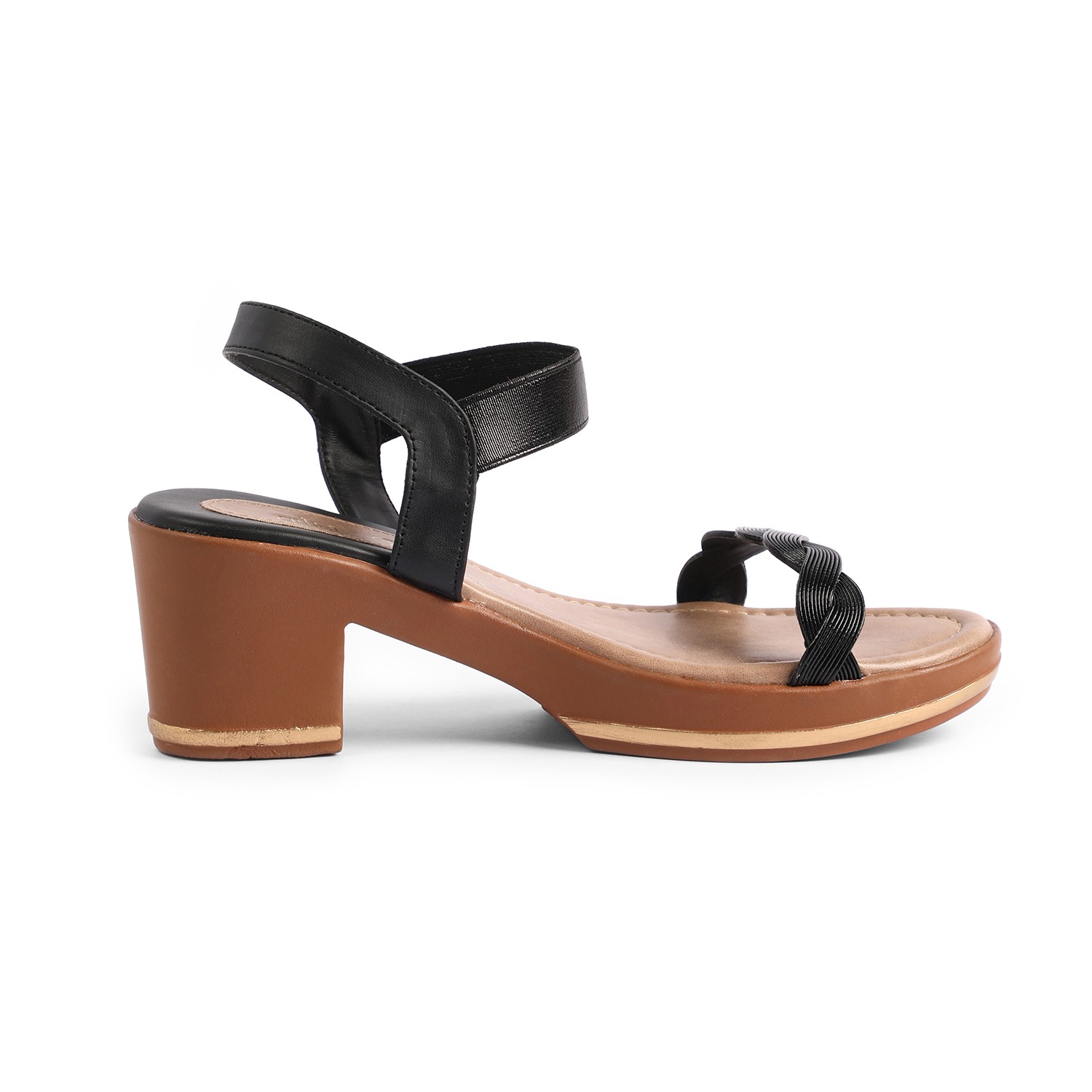 Womens Black Fashion Sandals
