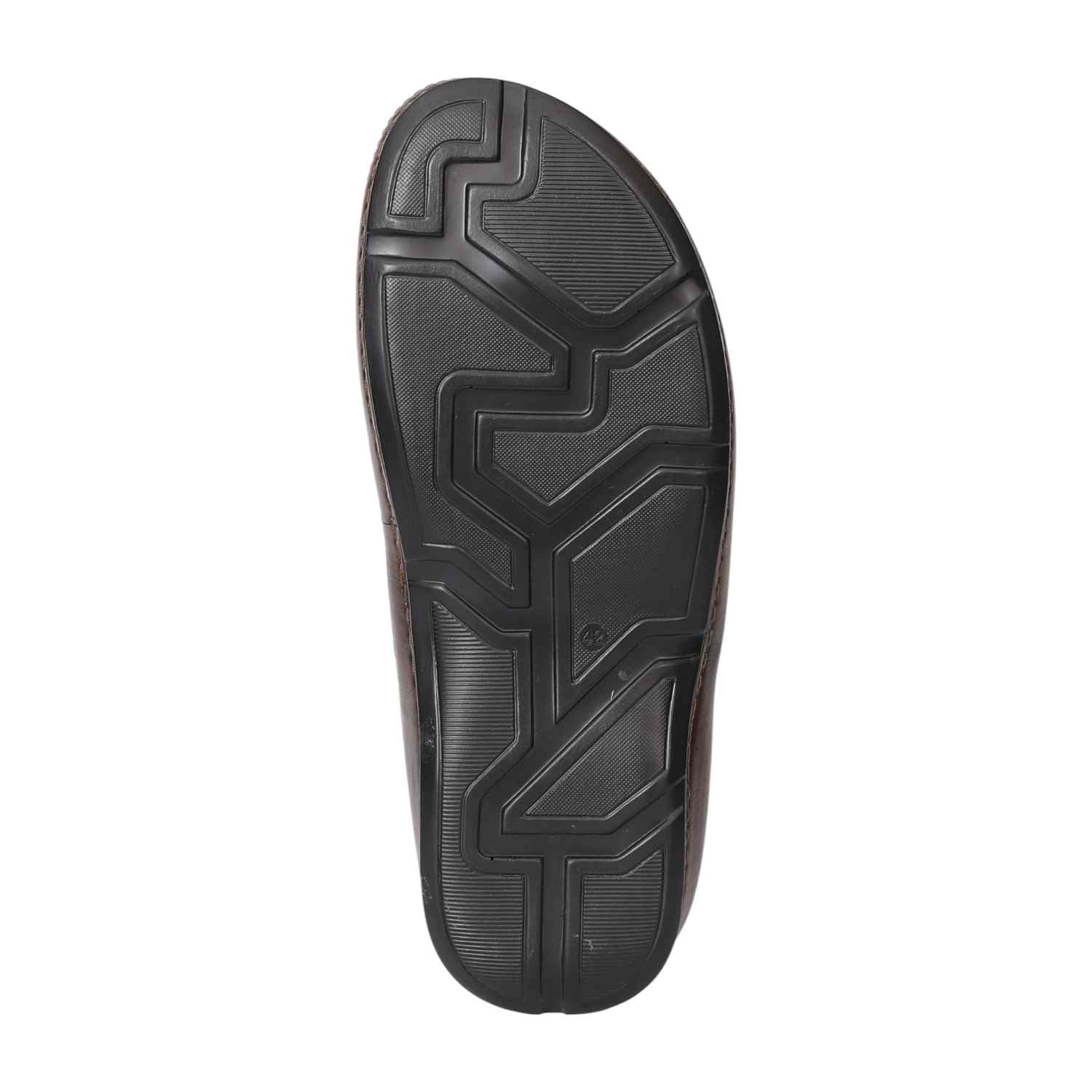 Men Brown FlowLine Thong Sandals