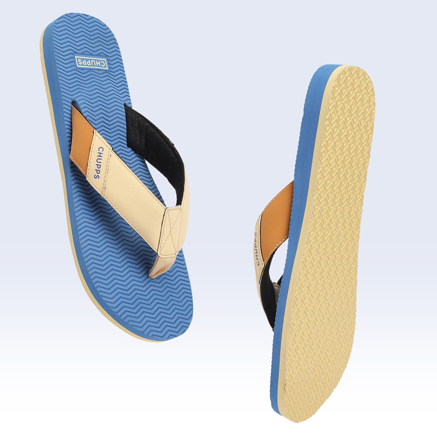 Wyld Classic Blue Lightweight Flipflop for Men