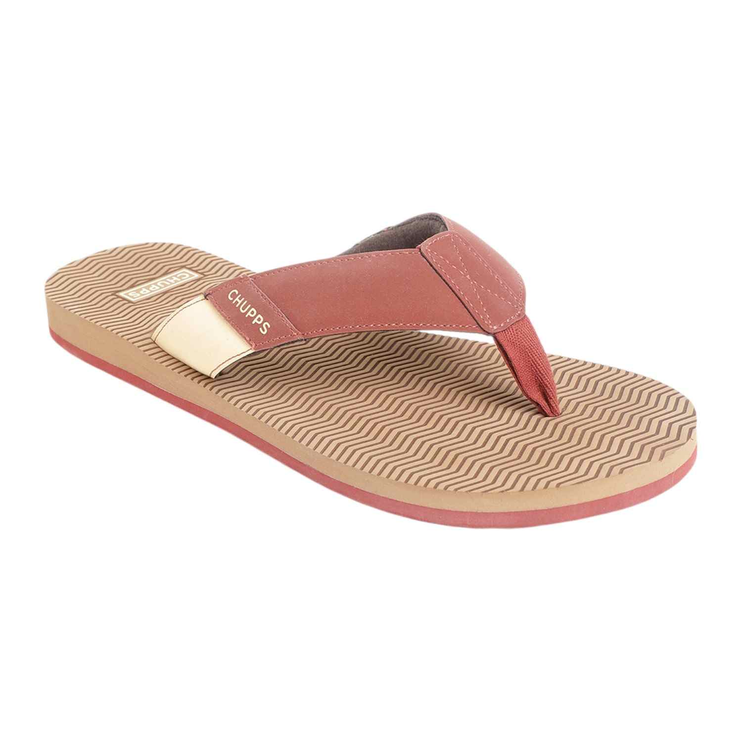 Wyld Choco Mocha Lightweight Flipflop for Men