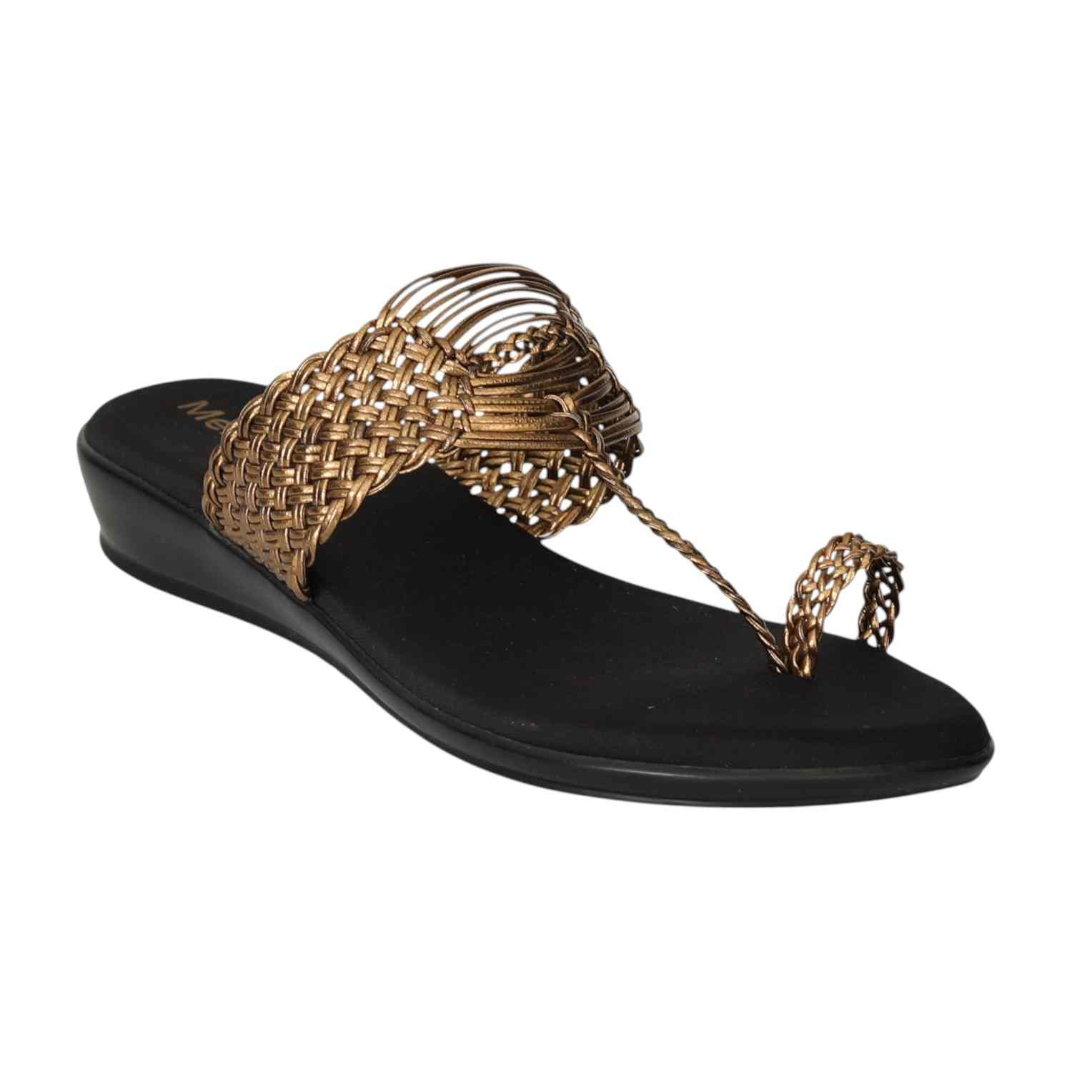 Women Antique Weave Comfort Wedges