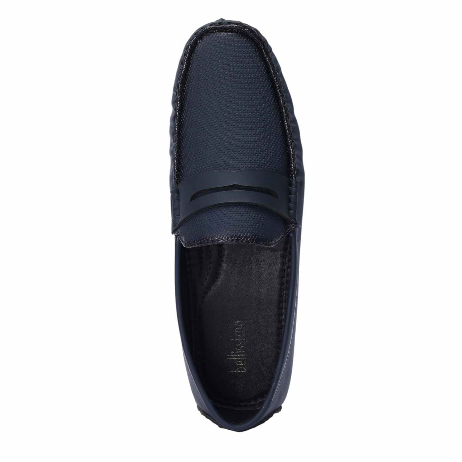Men Blue Formal Slip-ons