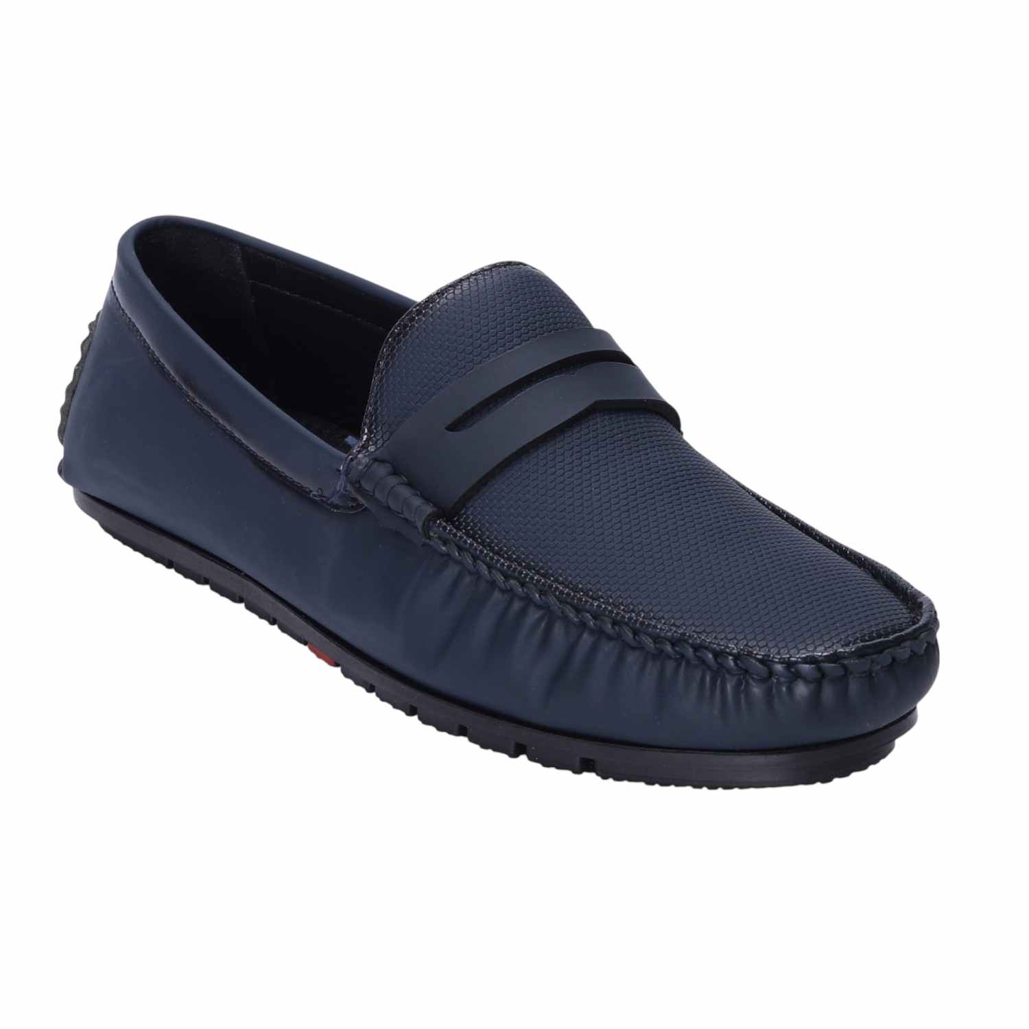Men Blue Formal Slip-ons